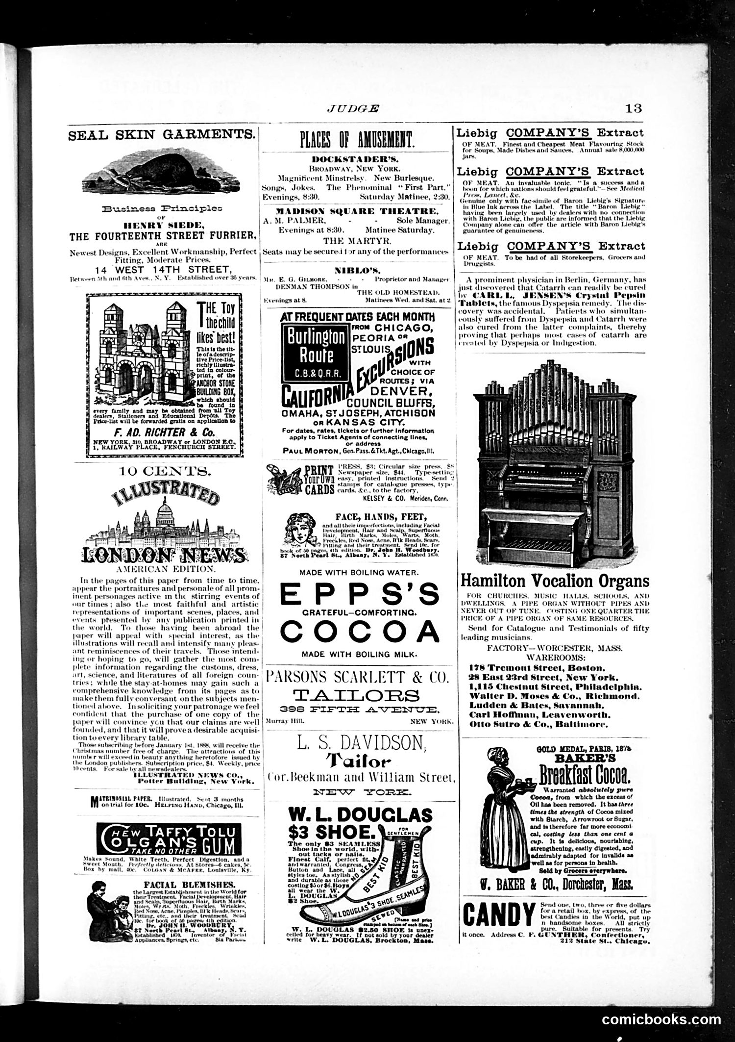 Judge — November 12, 1887 — page 13