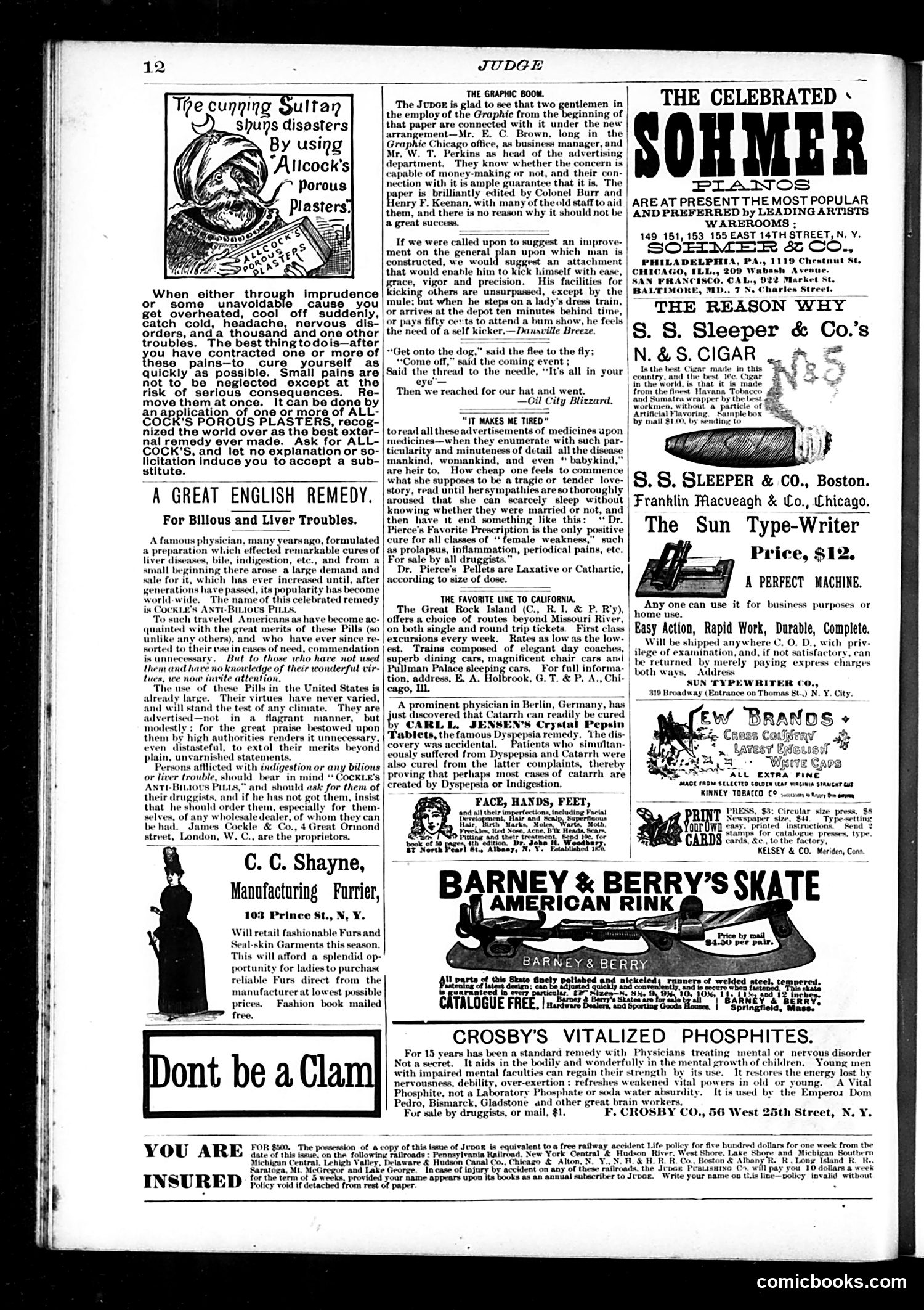 Judge — November 19, 1887 — page 12