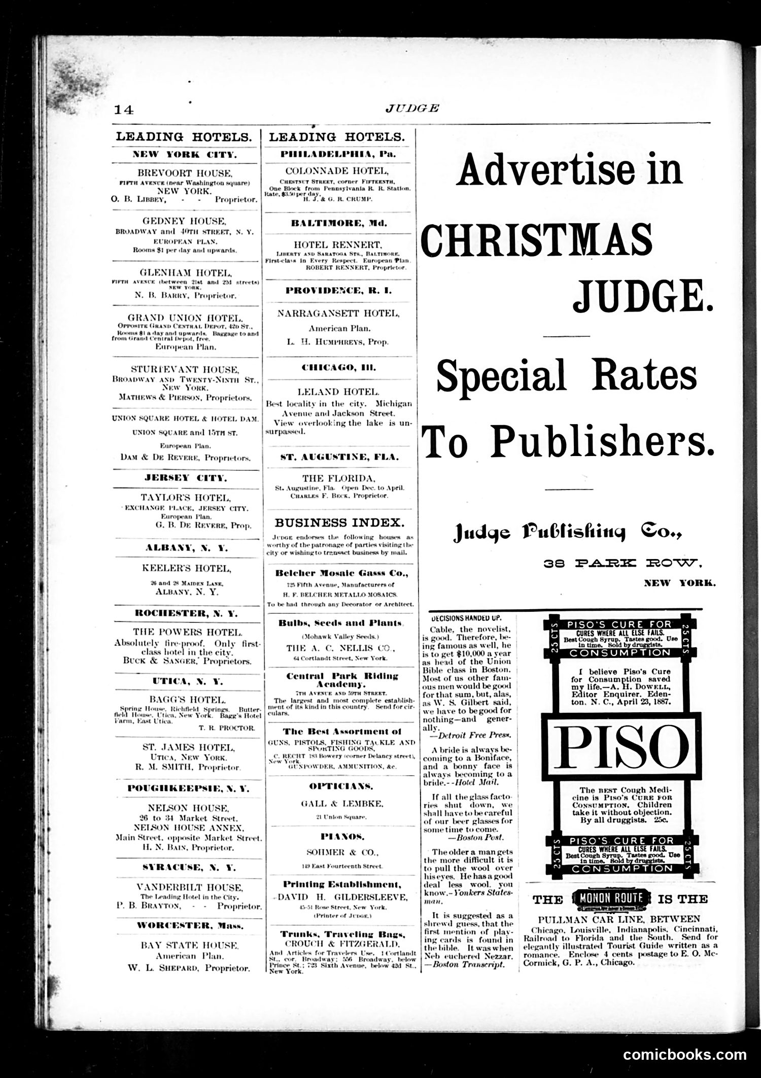 Judge — November 19, 1887 — page 14