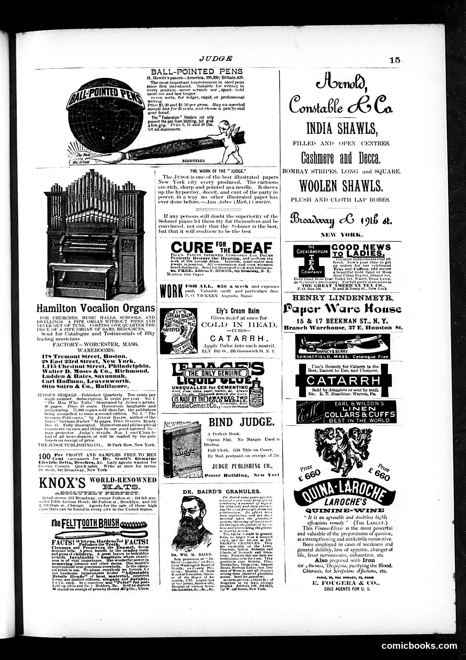 Judge — December 3, 1887 — page 15