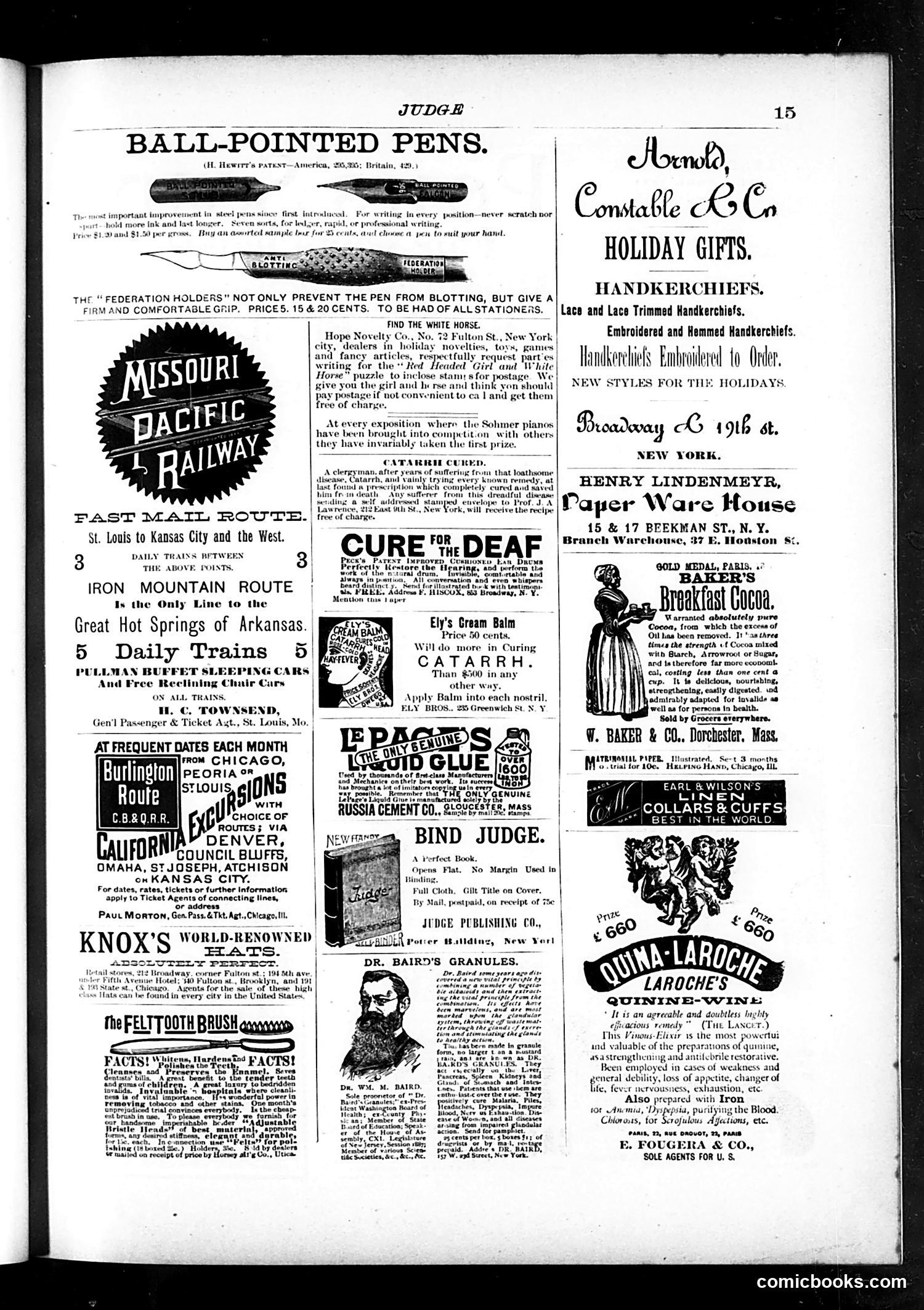 Judge — December 10, 1887 — page 15