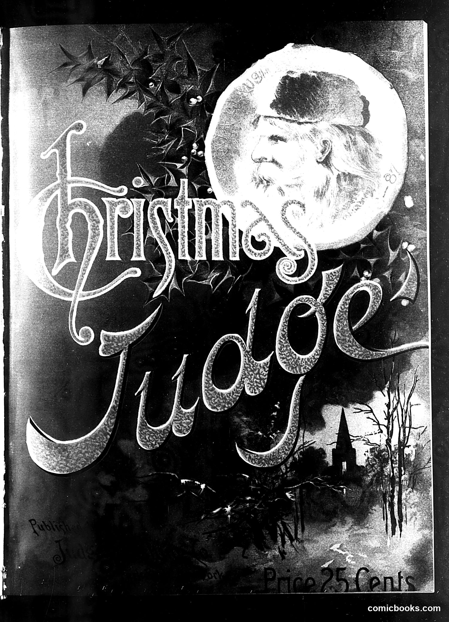 Judge — December 1887 — page 1: Judge, 1887-12
