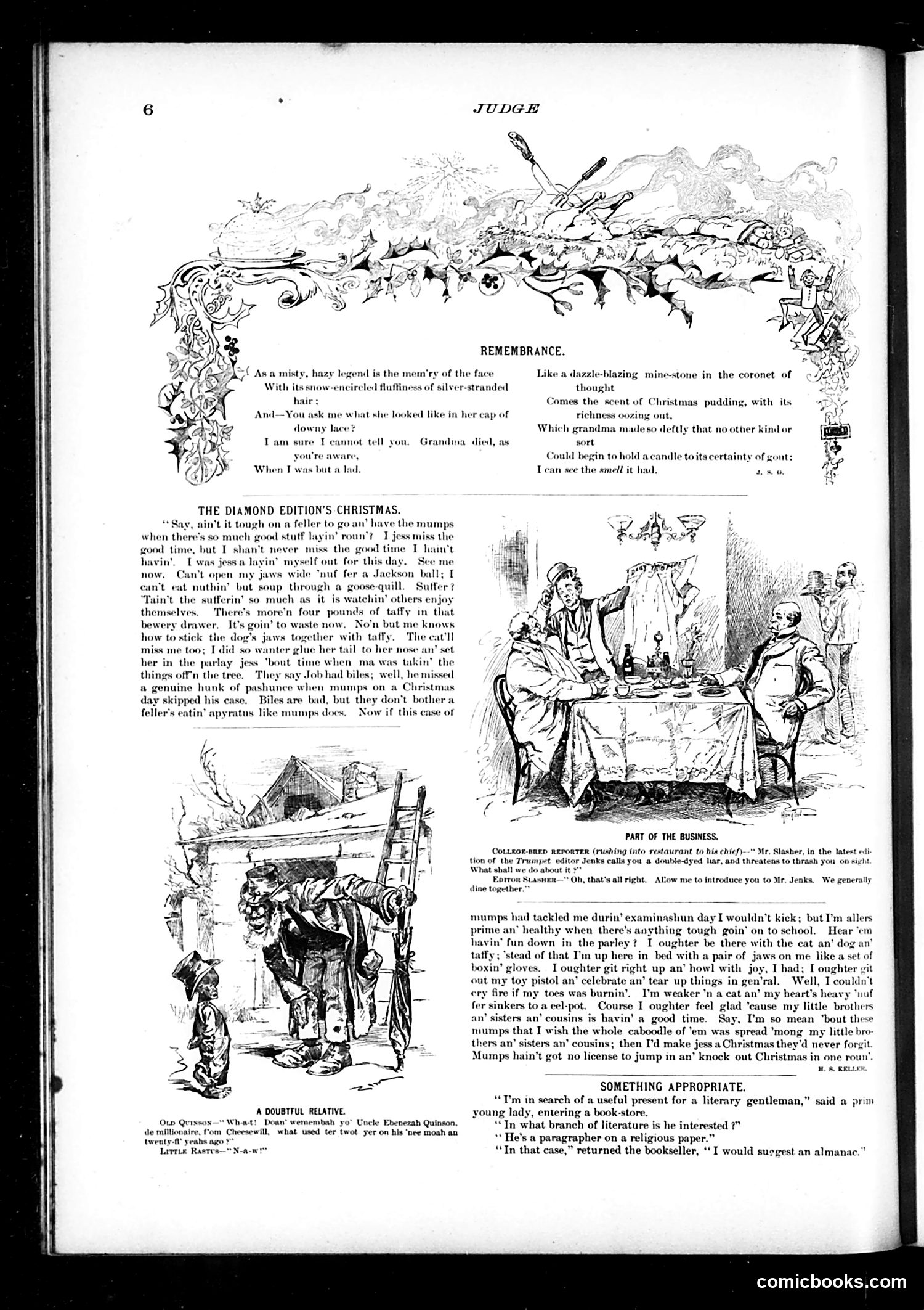 Judge — December 24, 1887 — page 6