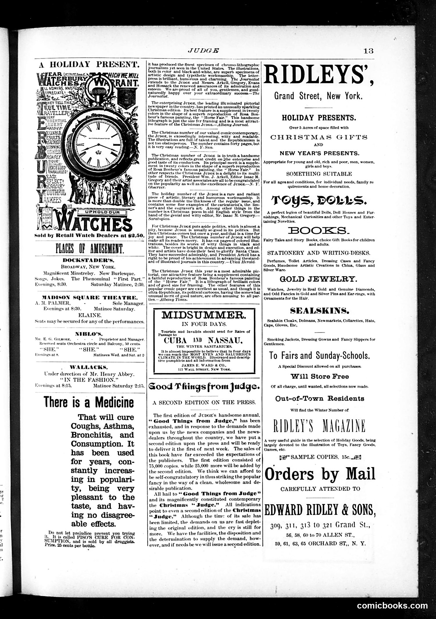 Judge — December 24, 1887 — page 13