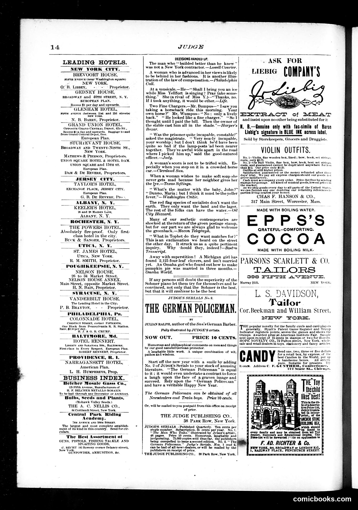 Judge — December 31, 1887 — page 16