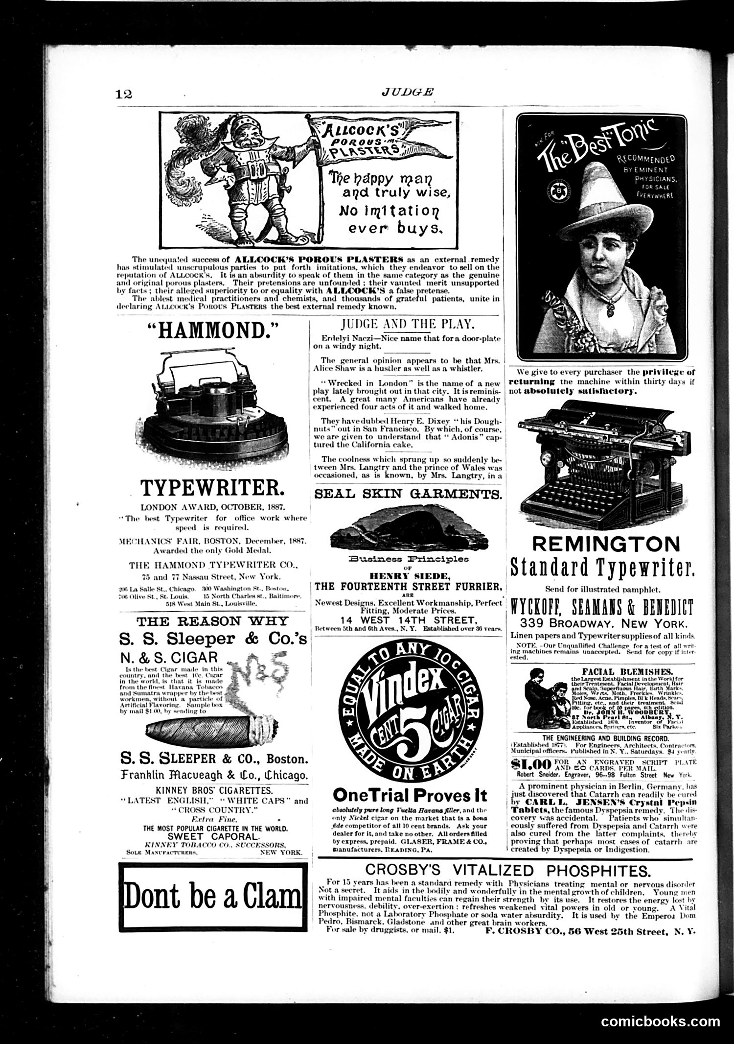 Judge — January 7, 1888 — page 12