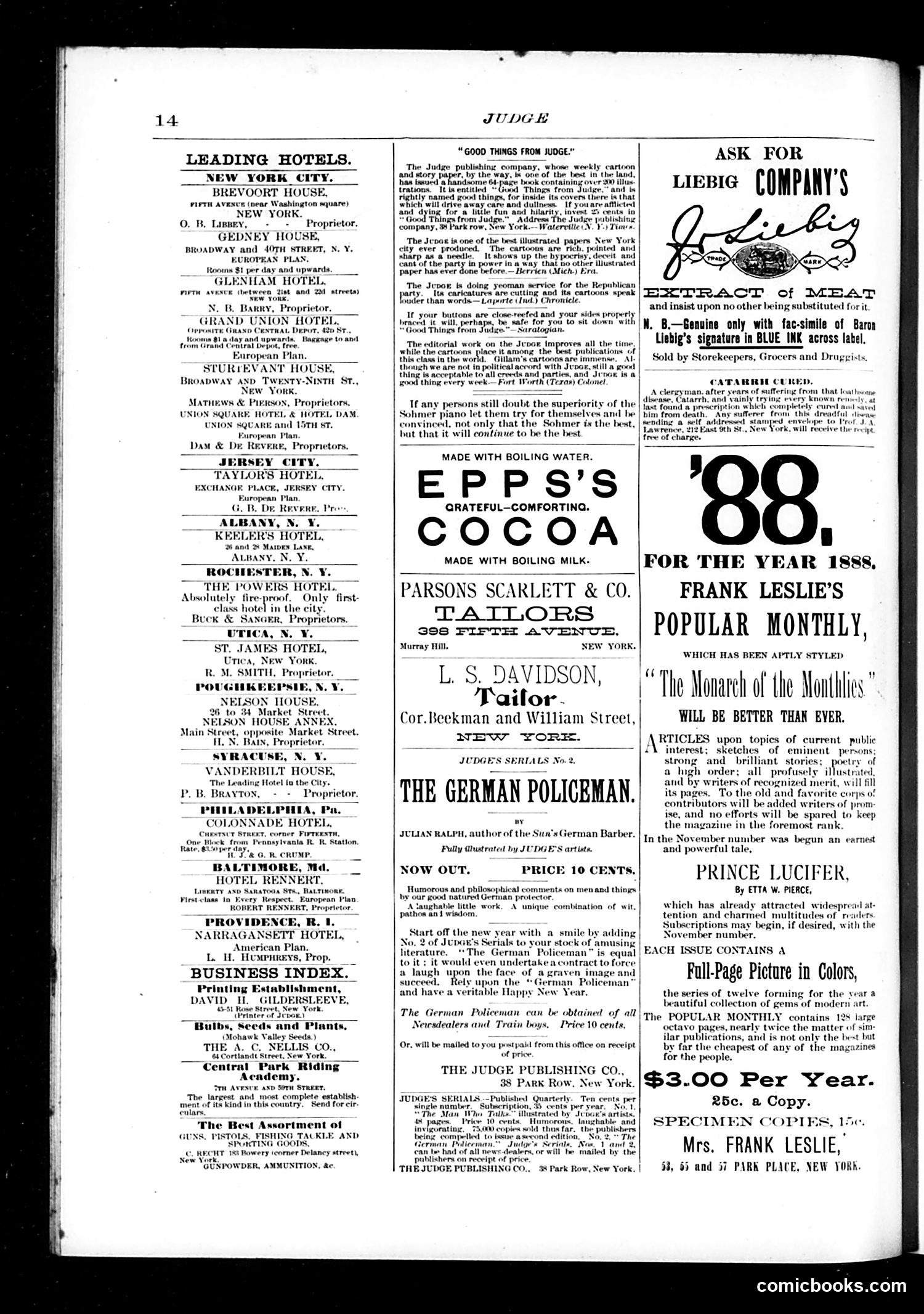 Judge — January 7, 1888 — page 14