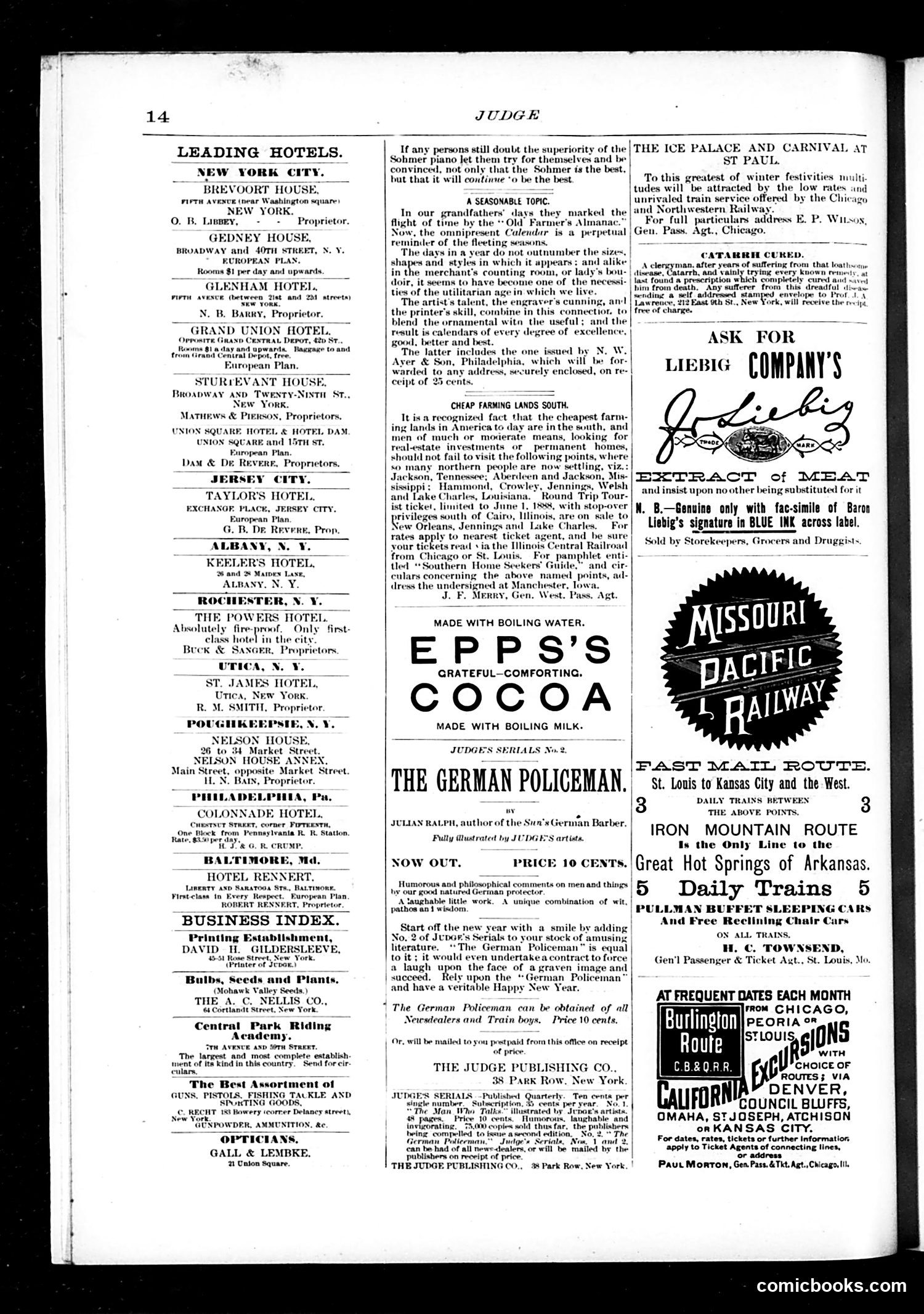 Judge — January 21, 1888 — page 14