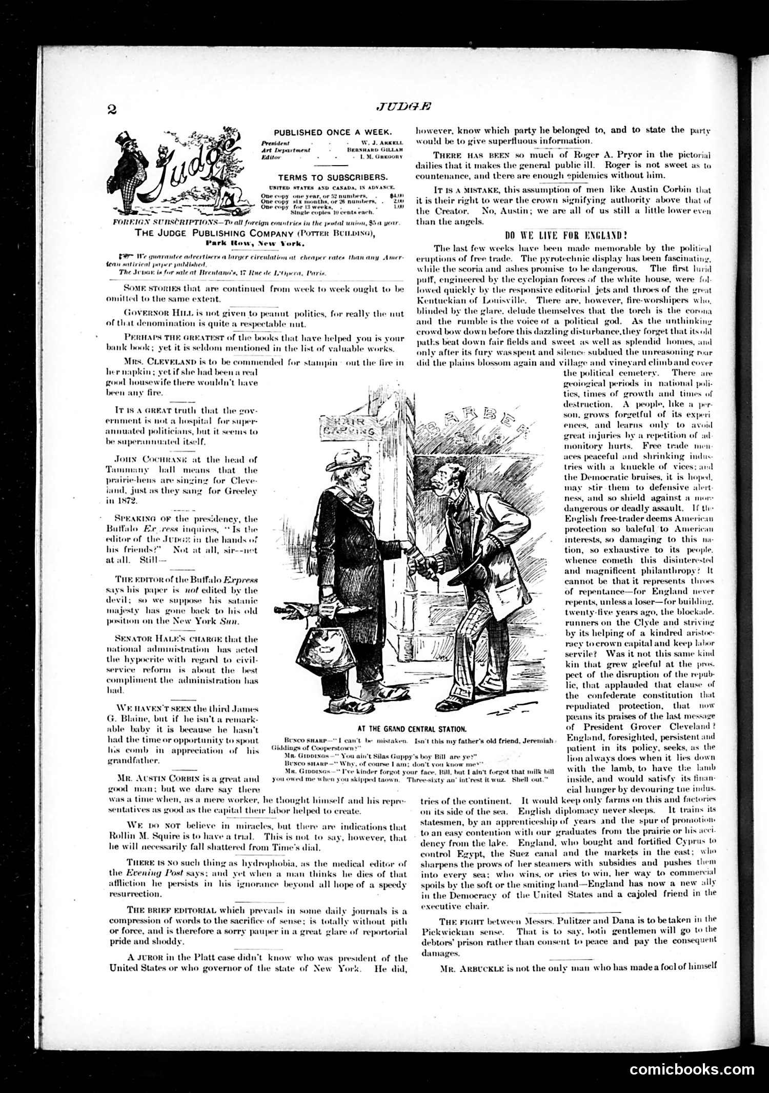 Judge — January 28, 1888 — page 2: Judge, 1888-01-28