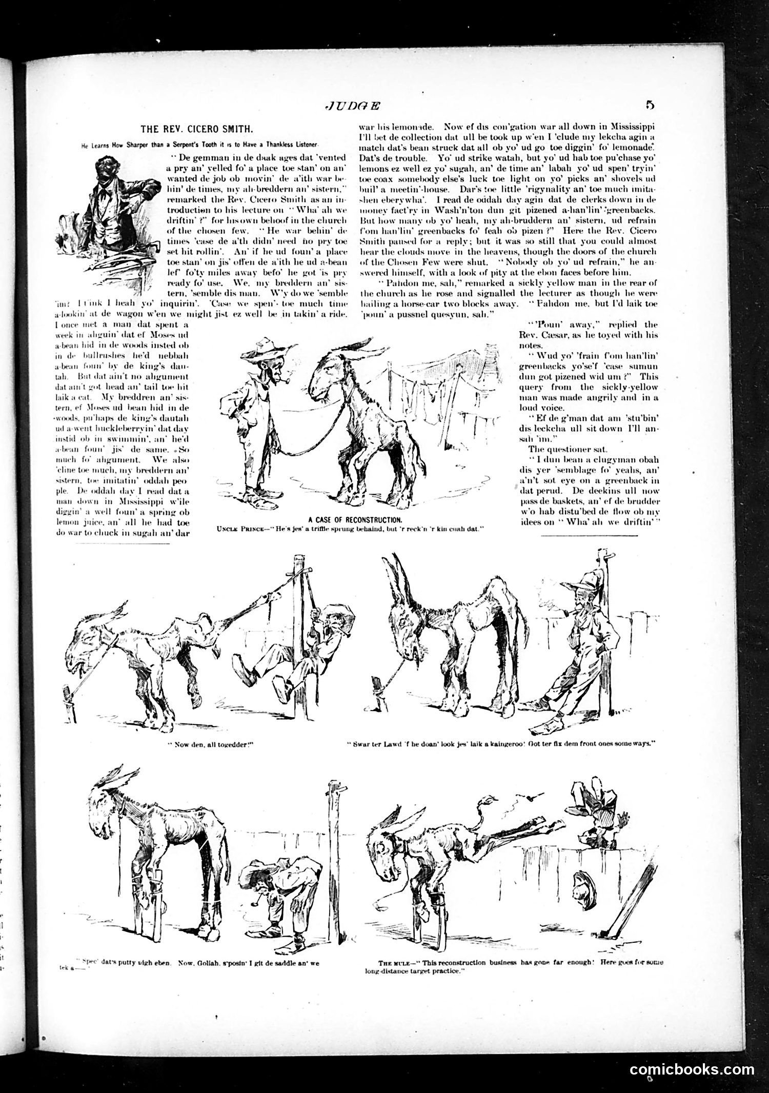 Judge — February 4, 1888 — page 5: Judge, 1888-02-04