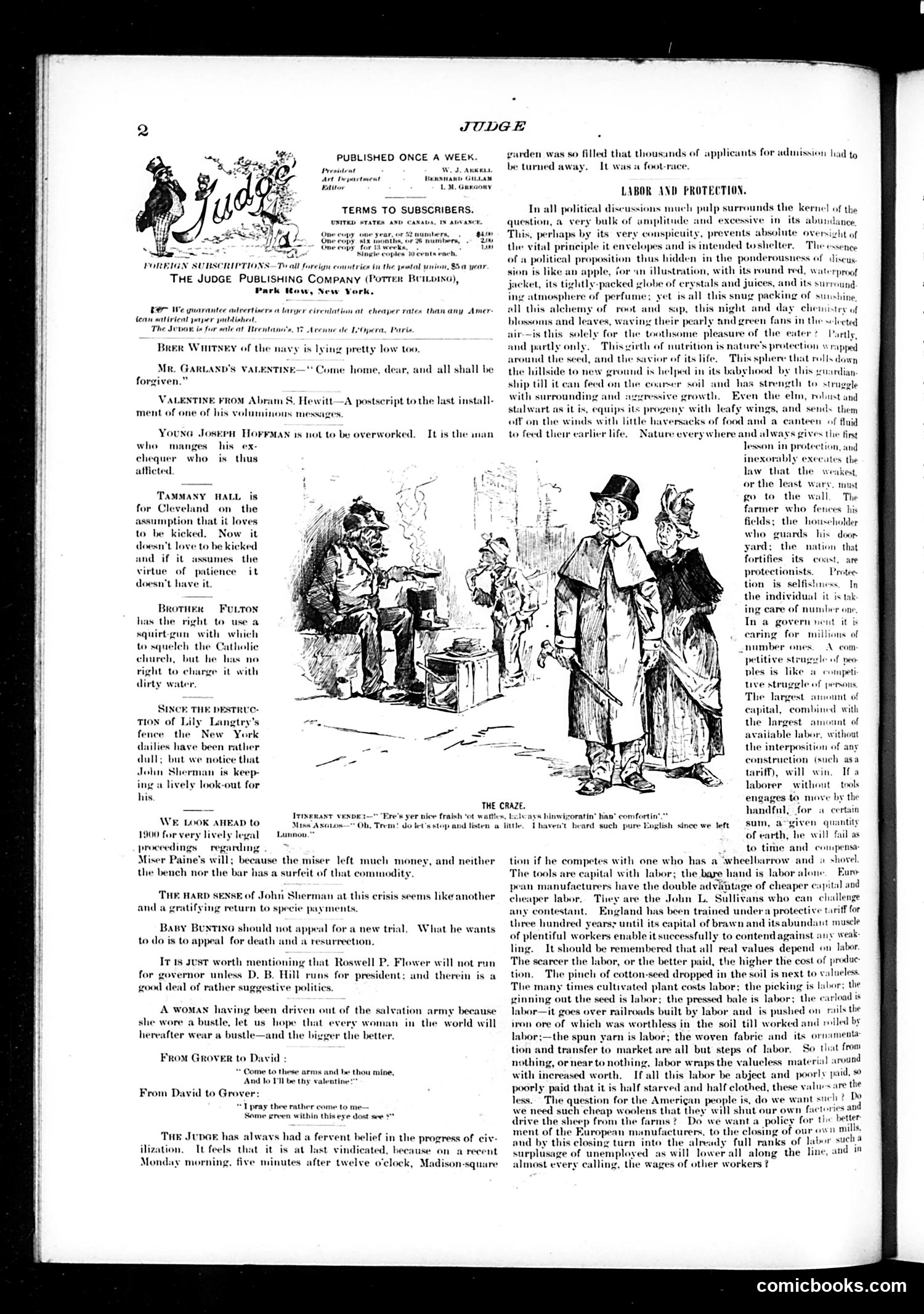 Judge — February 18, 1888 — page 2: Judge, 1888-02-18