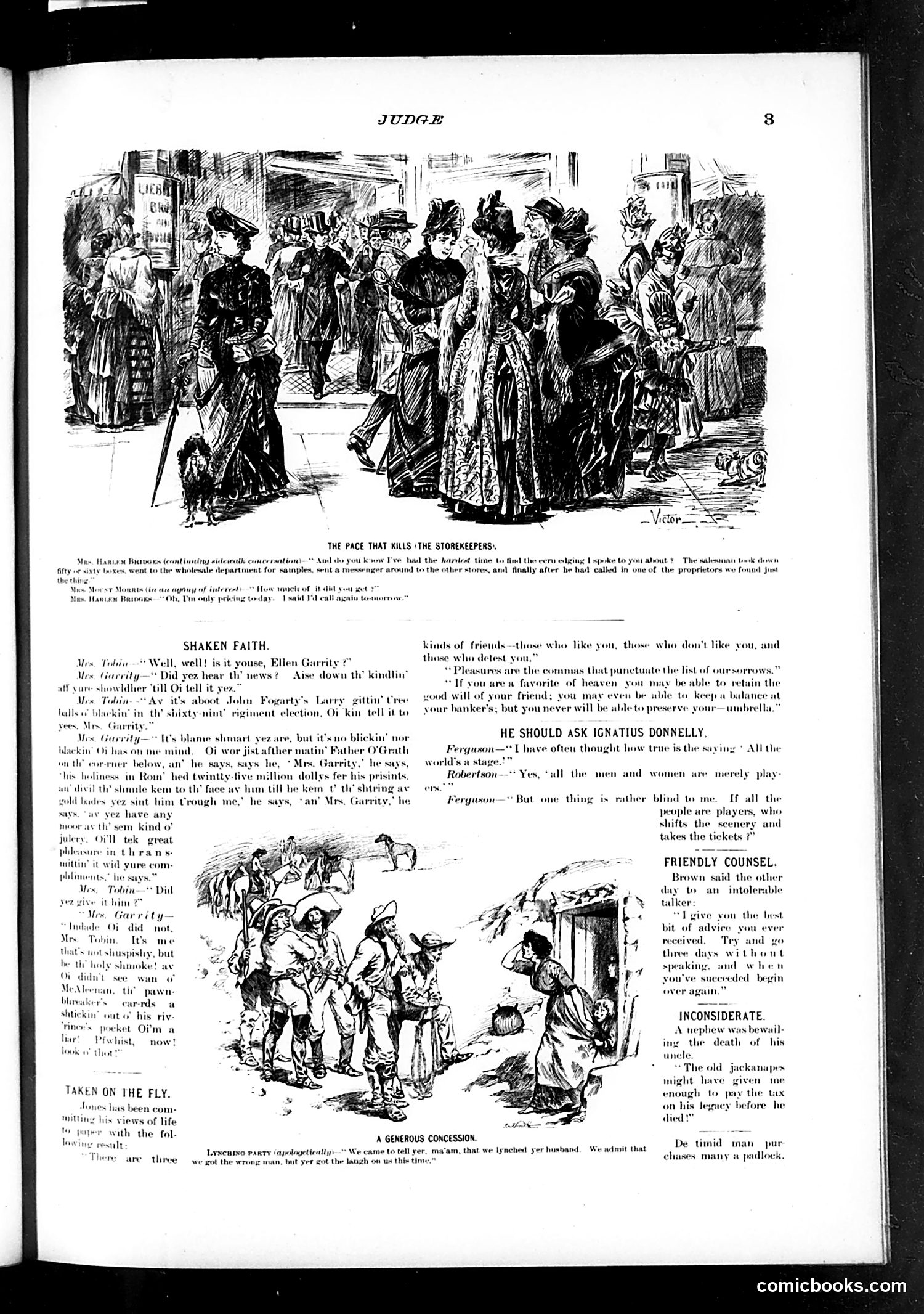 Judge — February 25, 1888 — page 3: Judge, 1888-02-25