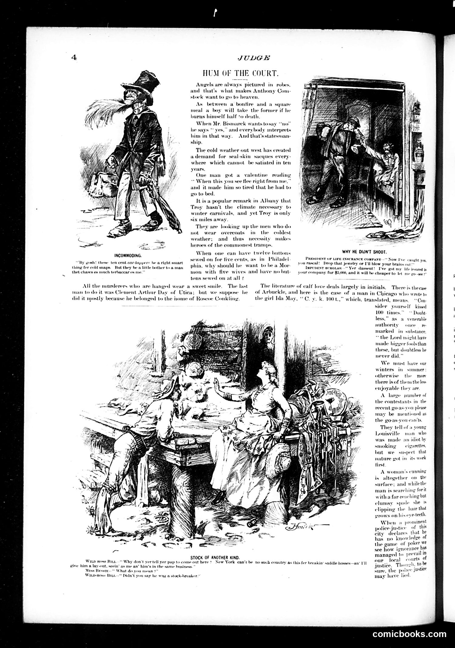 Judge — February 25, 1888 — page 4: Judge, 1888-02-25