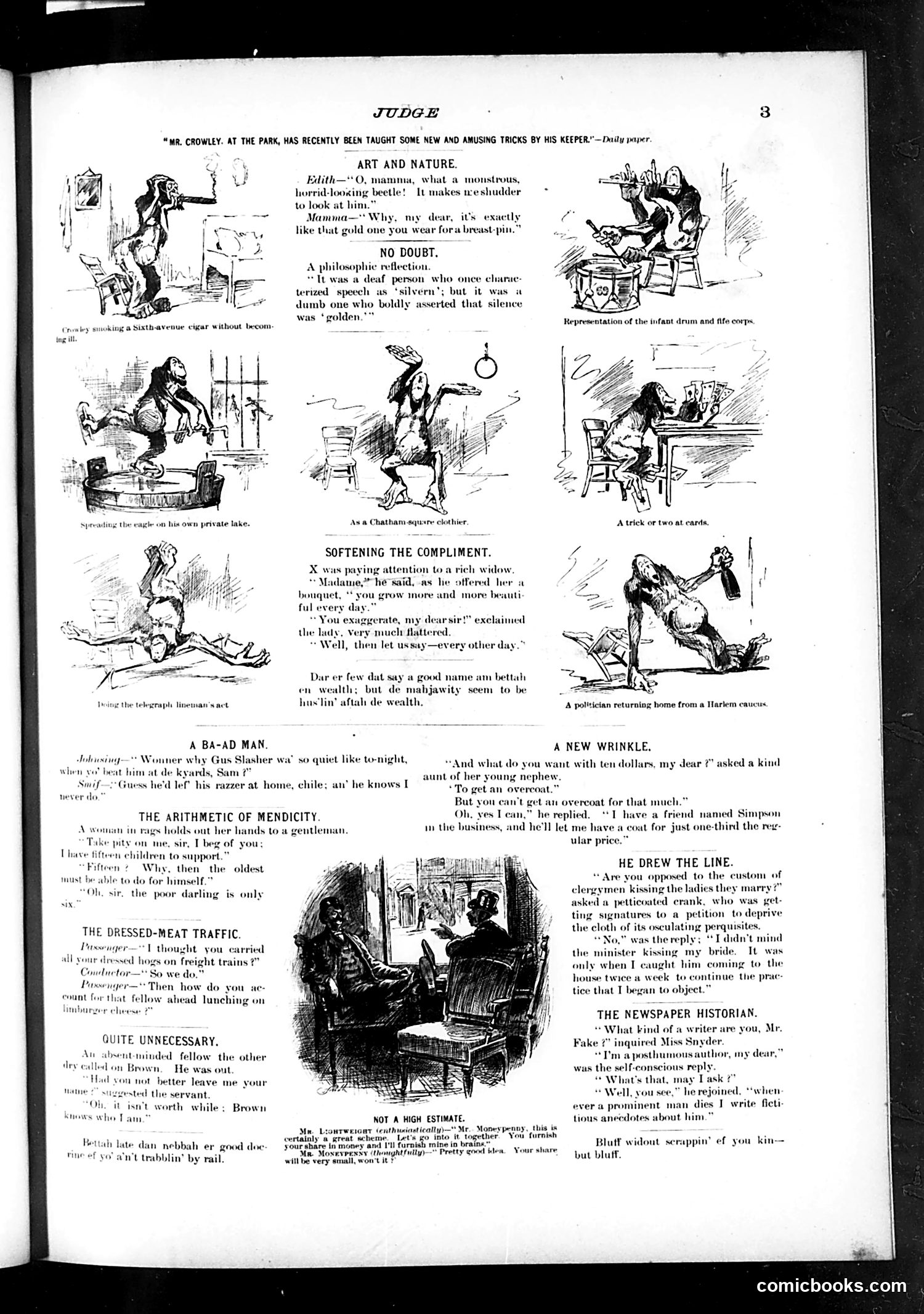 Judge — March 3, 1888 — page 3: Judge, 1888-03-03