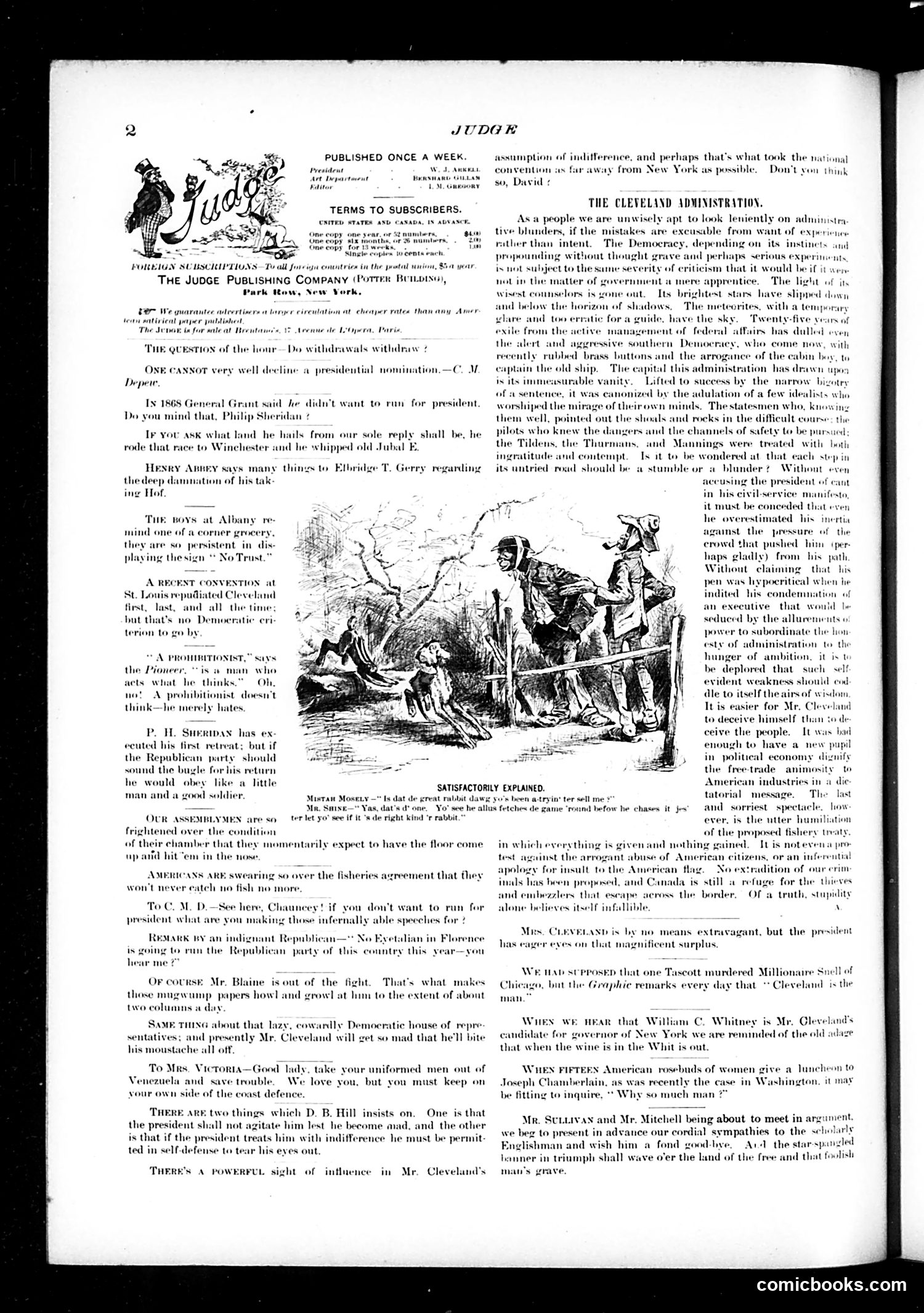 Judge — March 10, 1888 — page 2: Judge, 1888-03-10