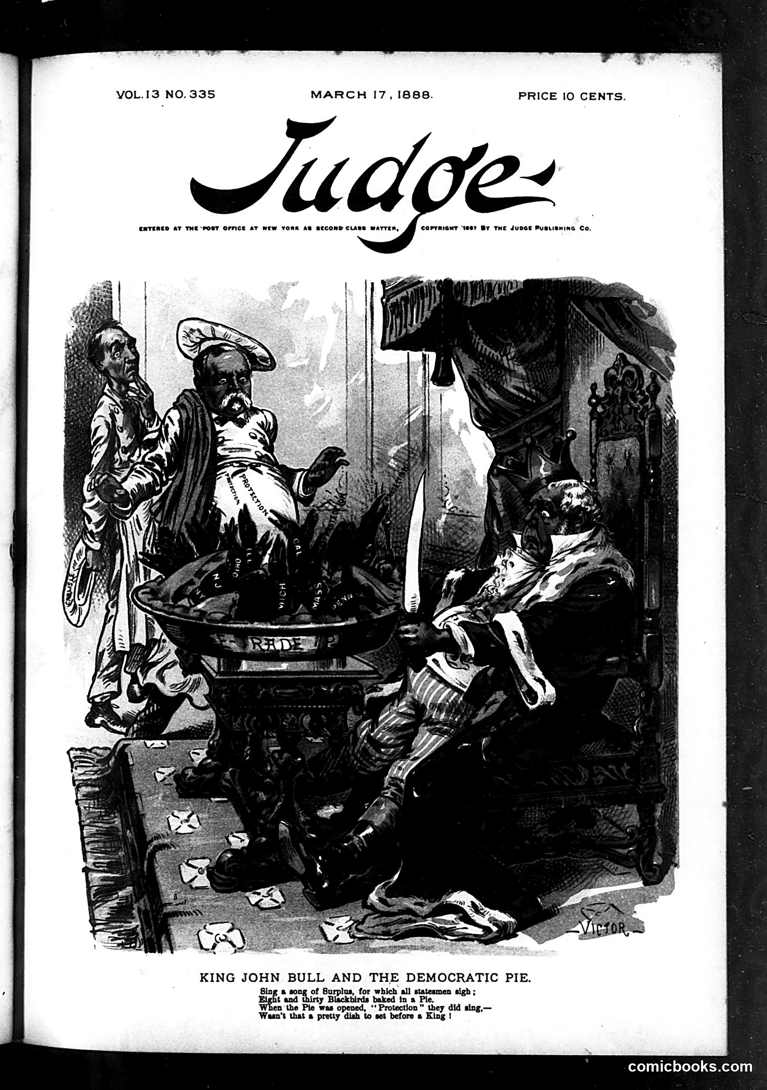 Judge — March 17, 1888 — page 1: Judge, 1888-03-17