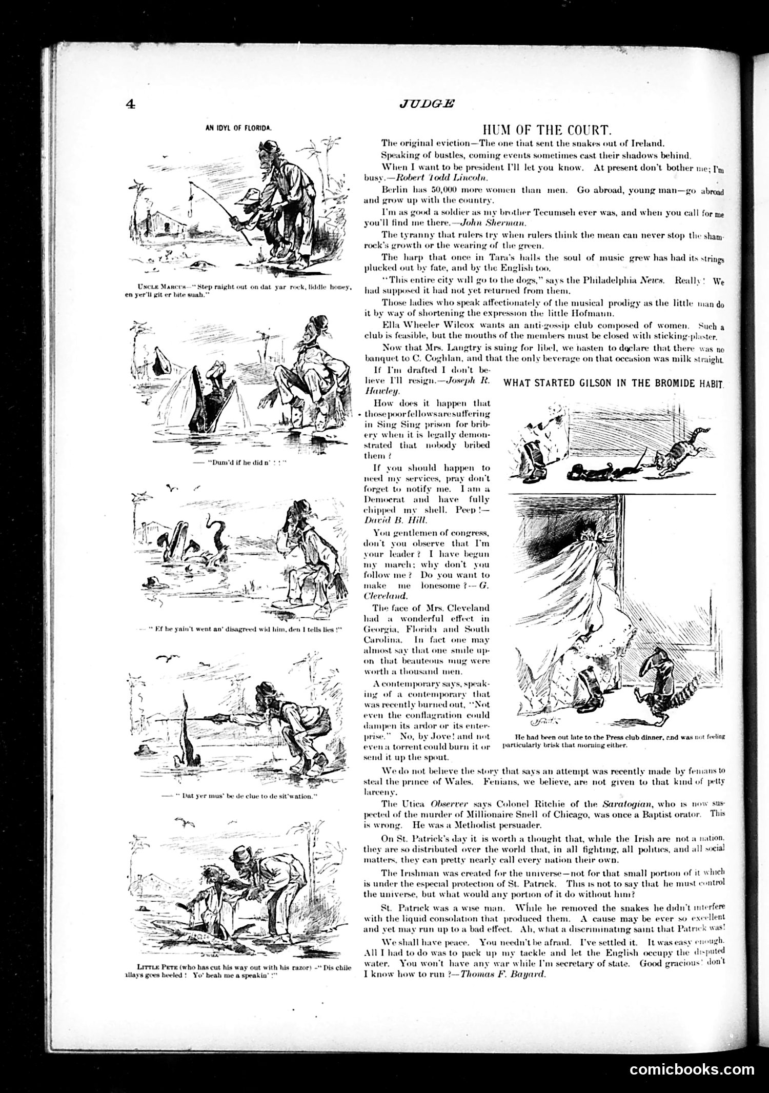 Judge — March 17, 1888 — page 4: Judge, 1888-03-17