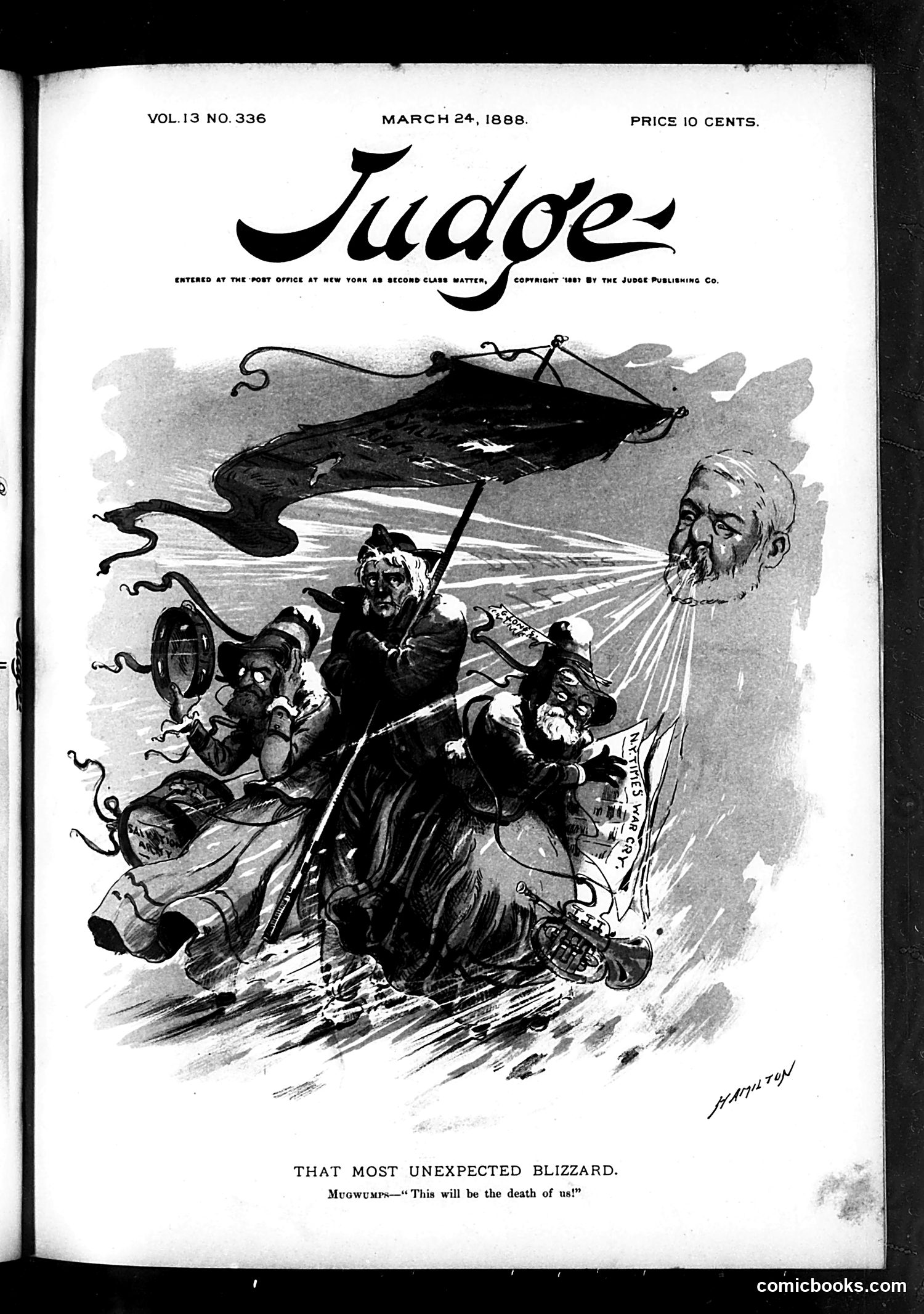 Judge — March 24, 1888 — page 1: Judge, 1888-03-24