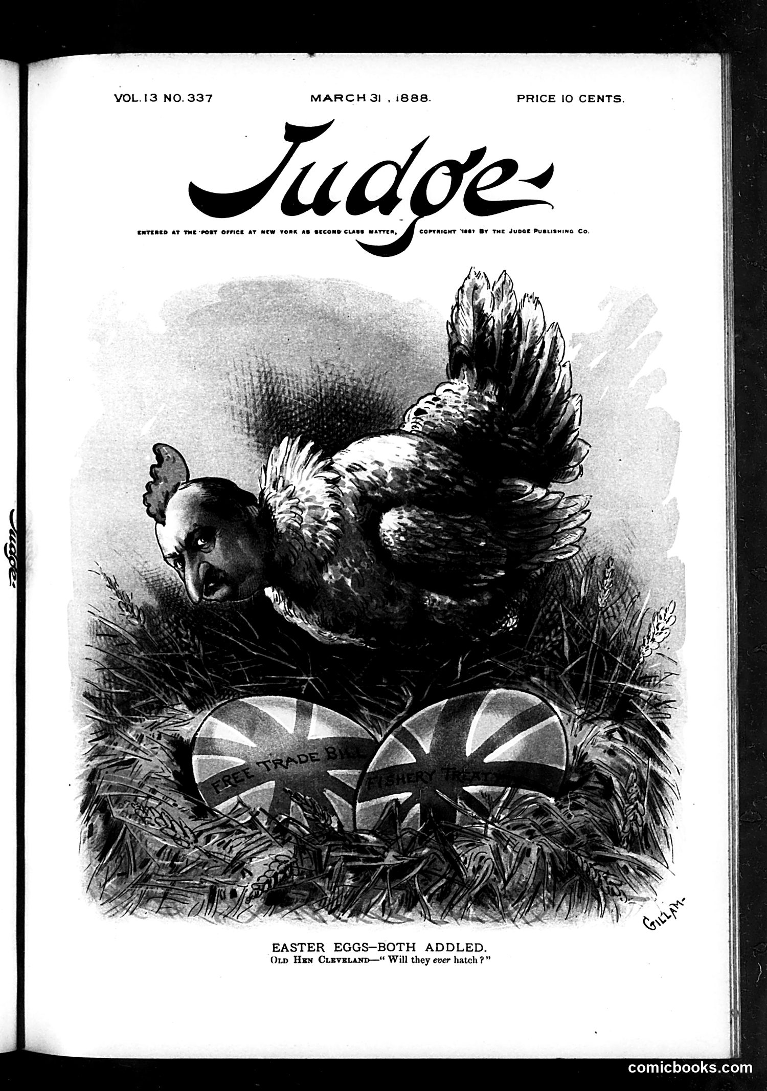 Judge — March 31, 1888 — page 1: Judge, 1888-03-31