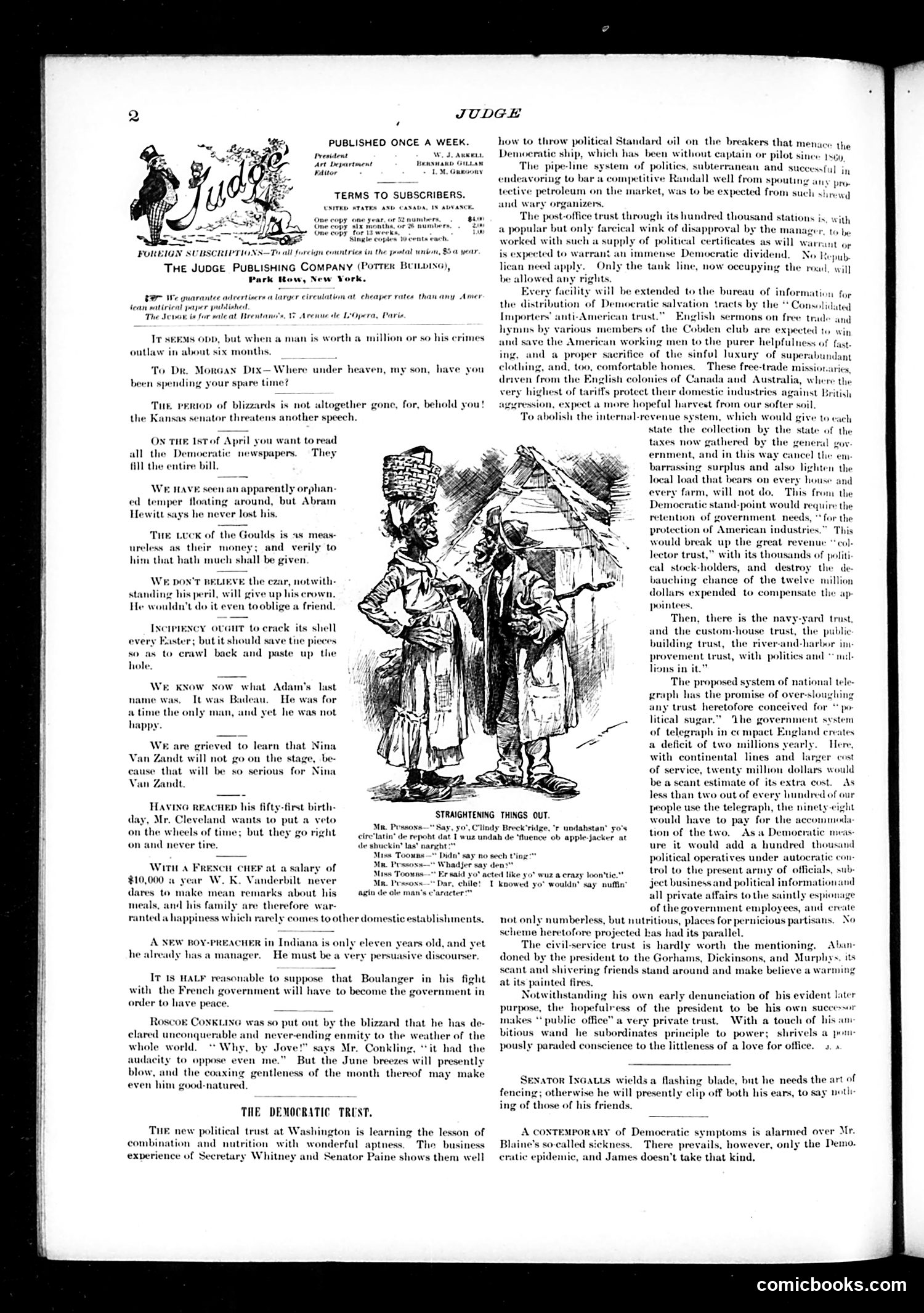 Judge — March 31, 1888 — page 2: Judge, 1888-03-31