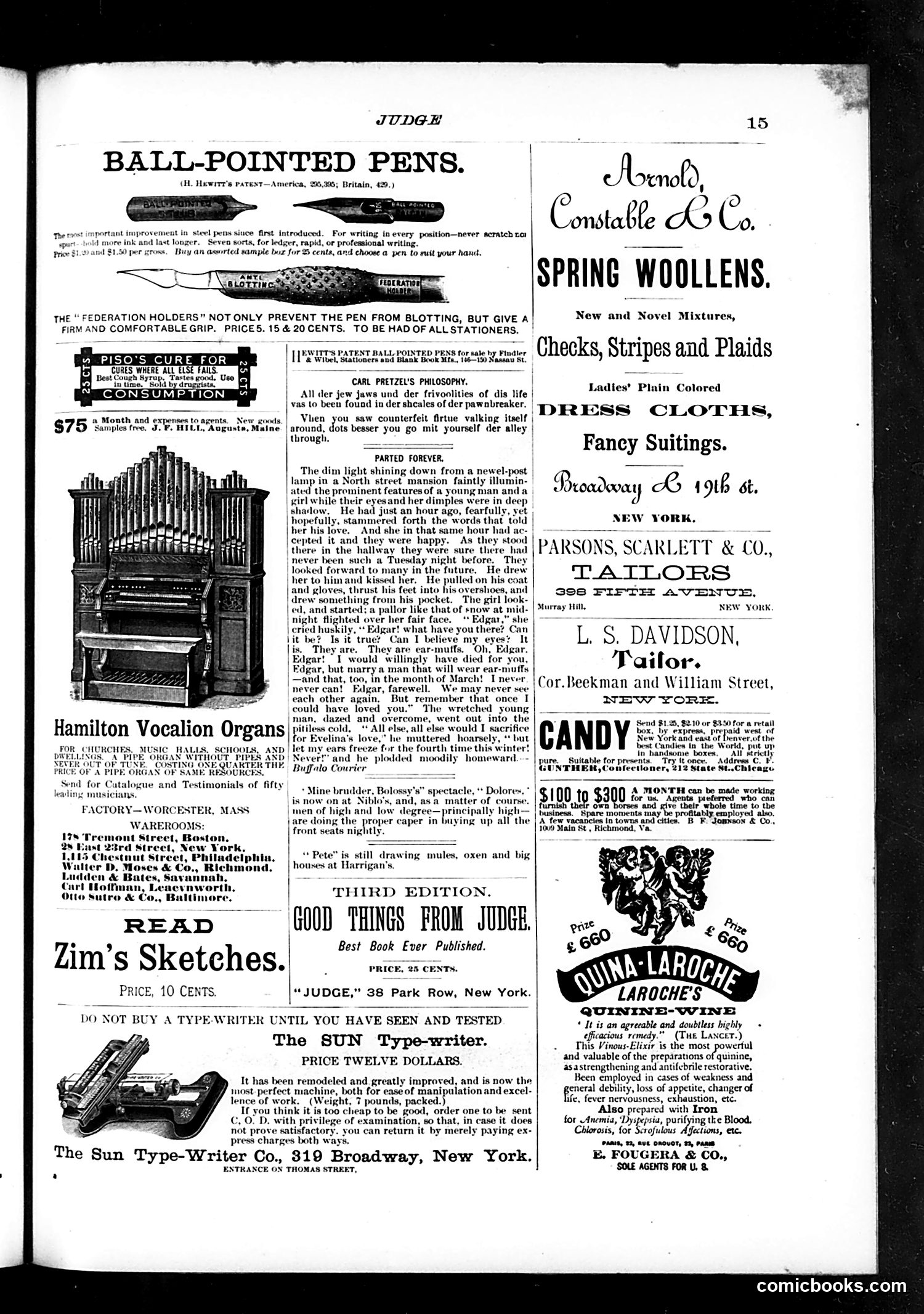 Judge — April 7, 1888 — page 15