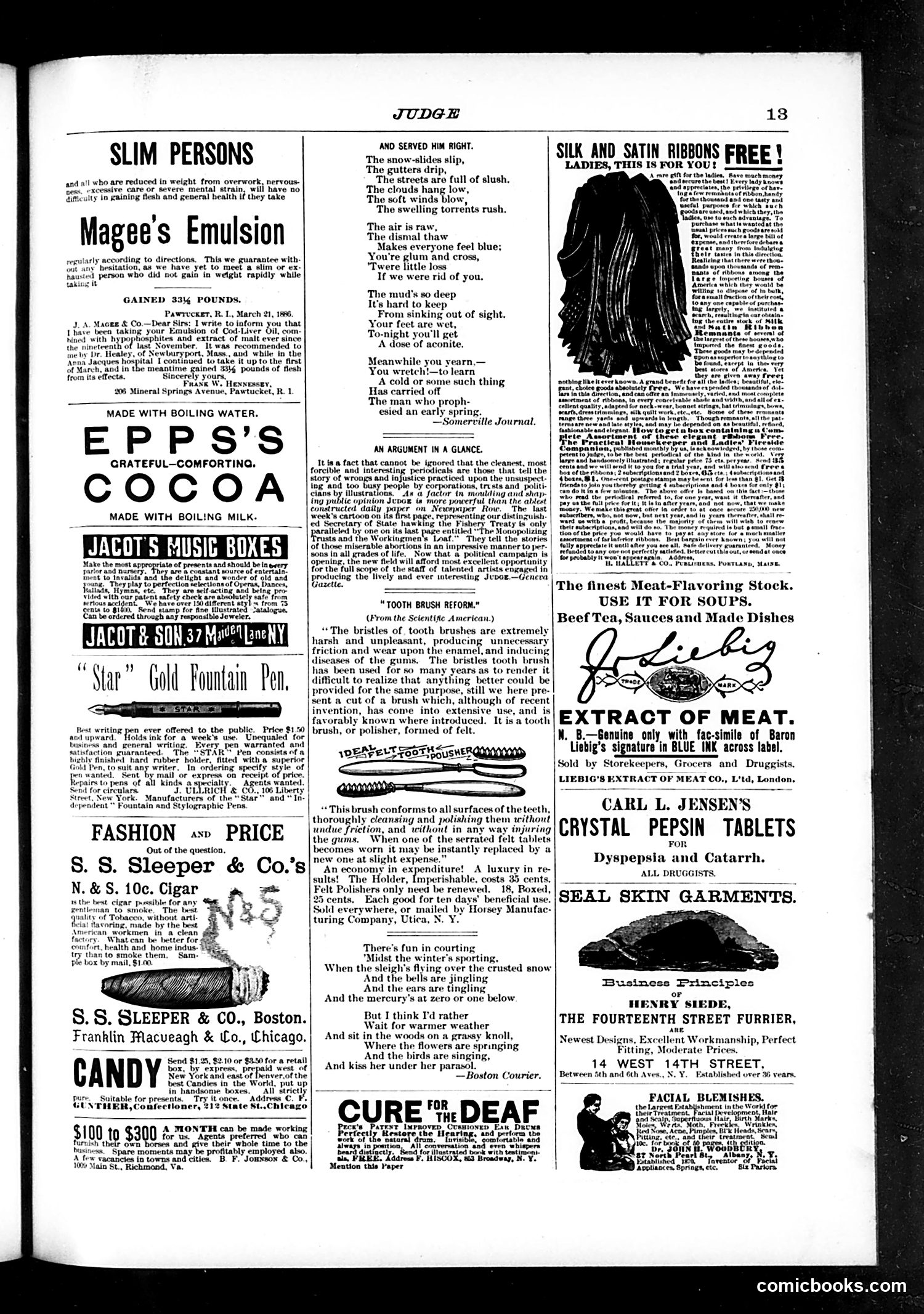 Judge — April 14, 1888 — page 13