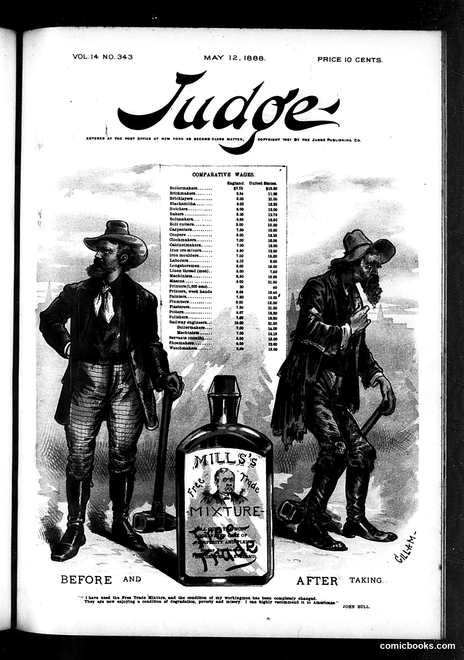 Judge — May 12, 1888 — page 1: Judge, 1888-05-12