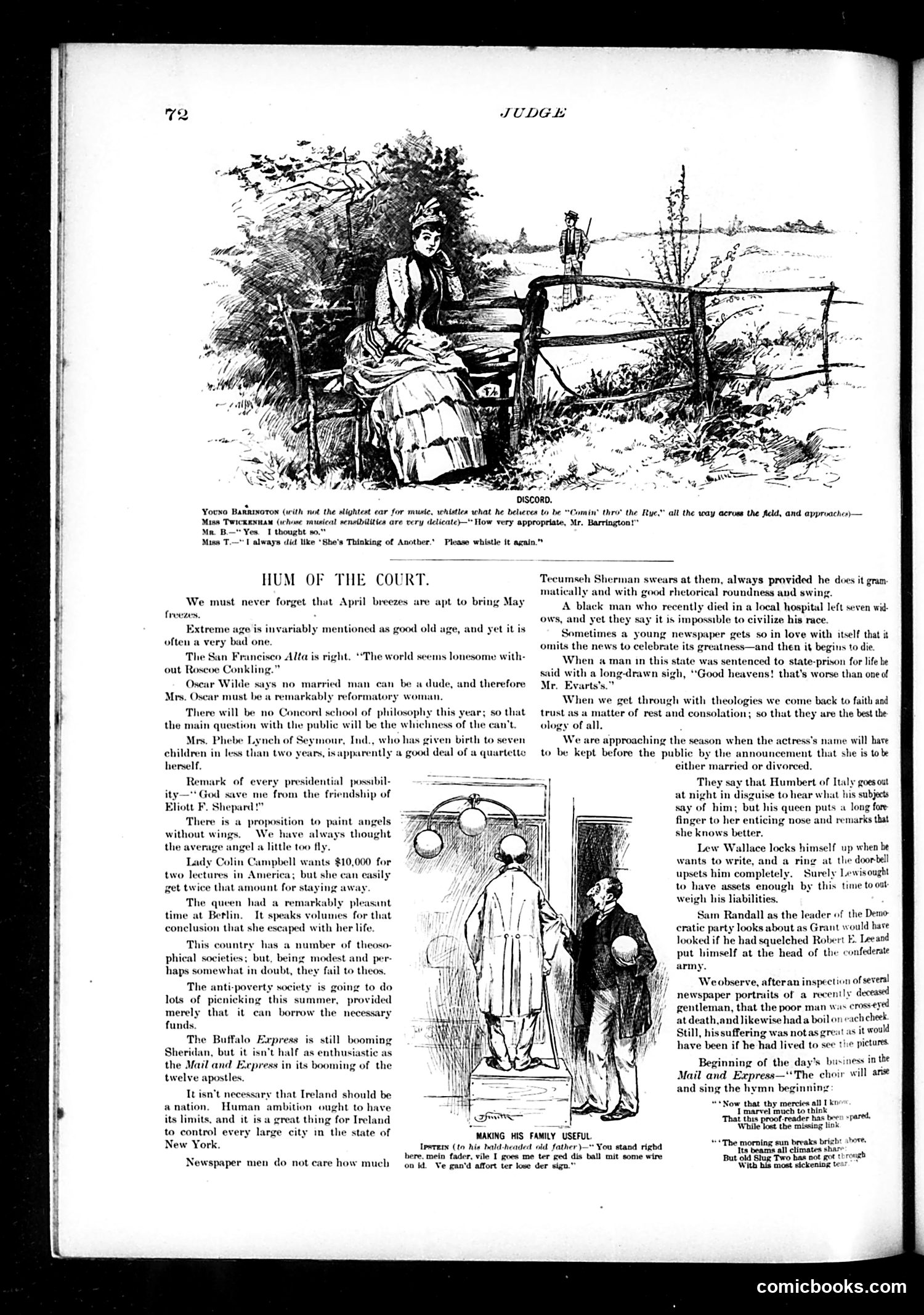 Judge — May 12, 1888 — page 4: Judge, 1888-05-12