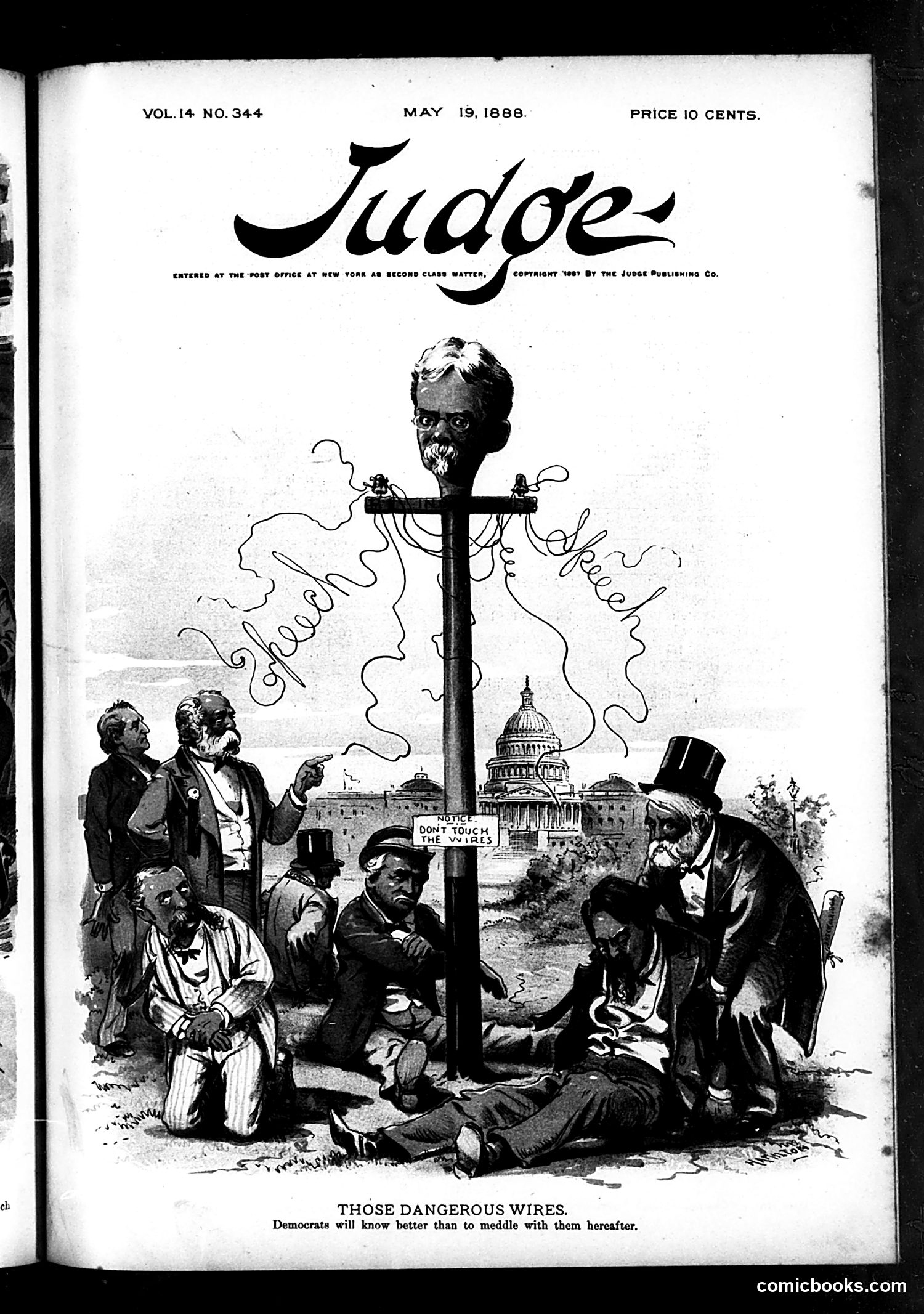Judge — May 19, 1888 — page 1: Judge, 1888-05-19