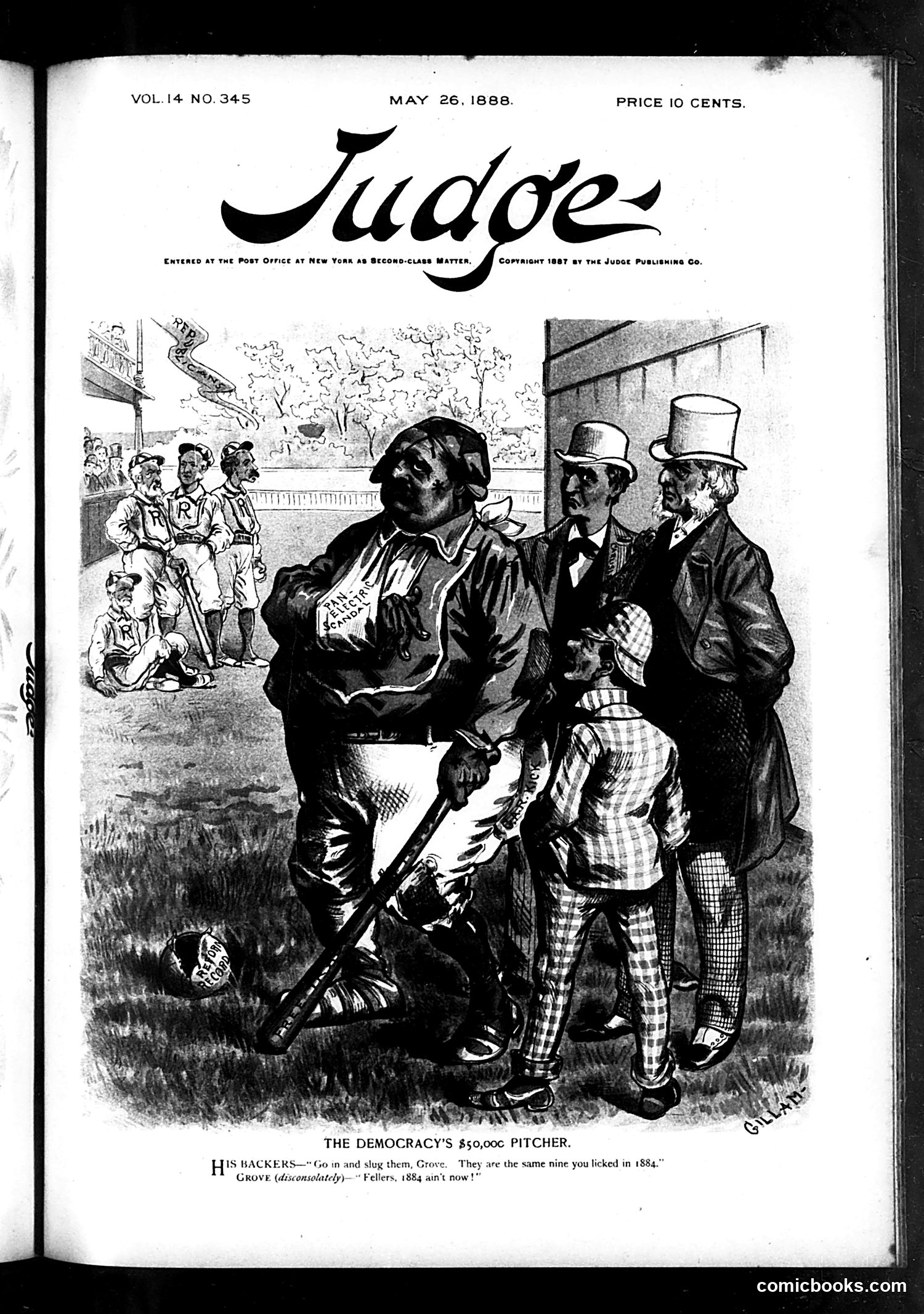 Judge — May 26, 1888 — page 1: Judge, 1888-05-26