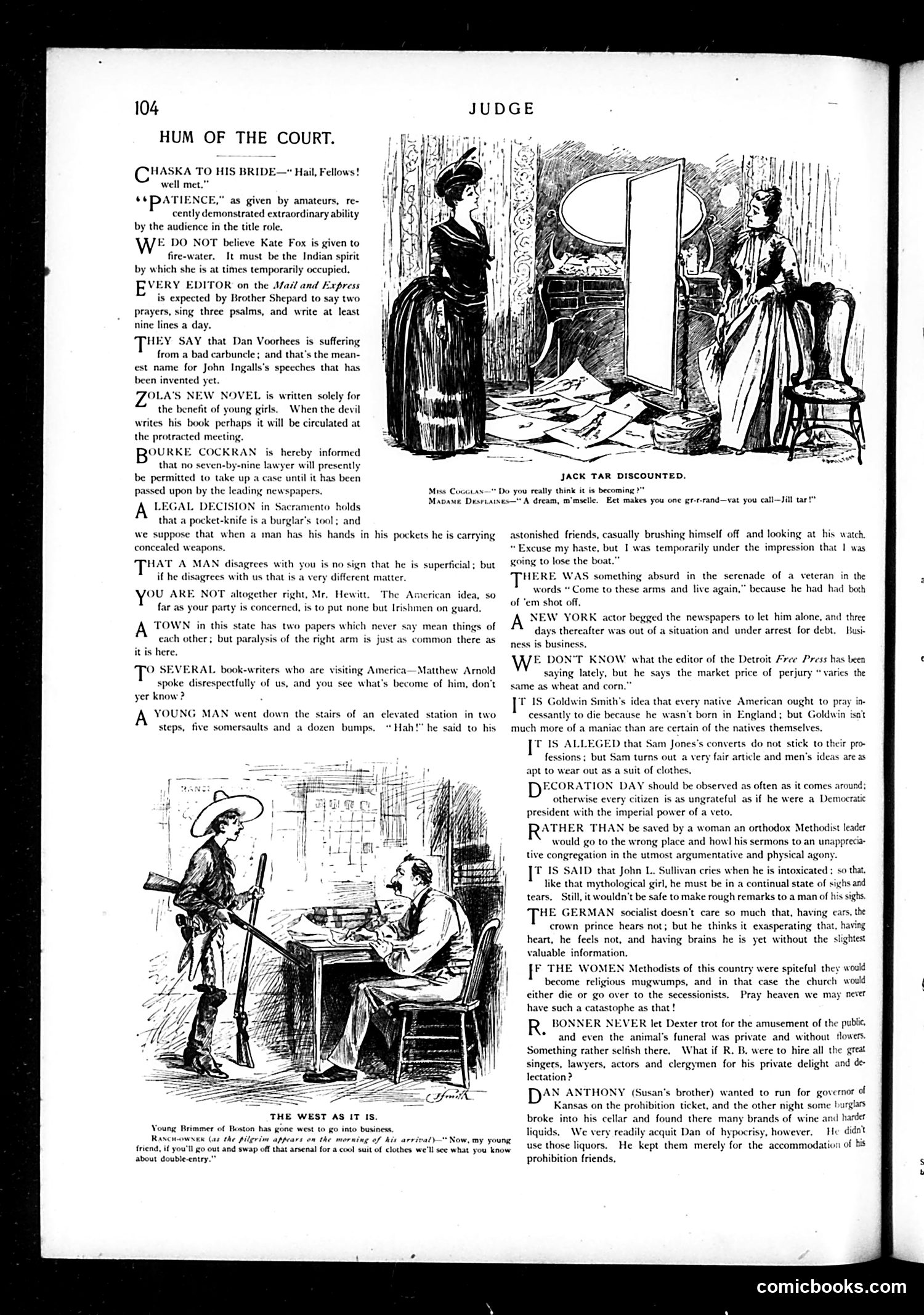Judge — May 26, 1888 — page 4: Judge, 1888-05-26