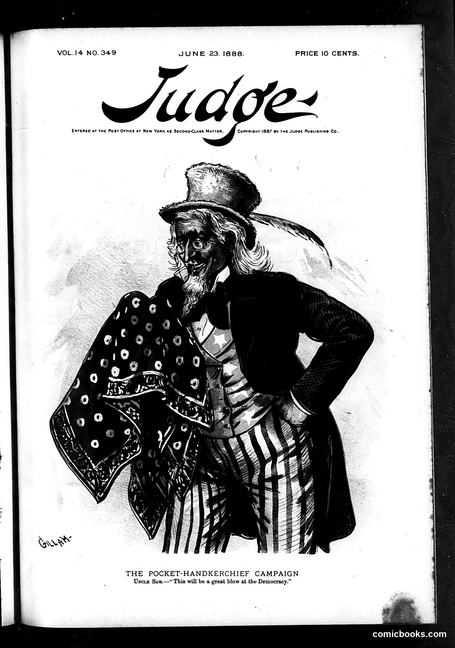Judge — June 23, 1888 — page 1: Judge, 1888-06-23