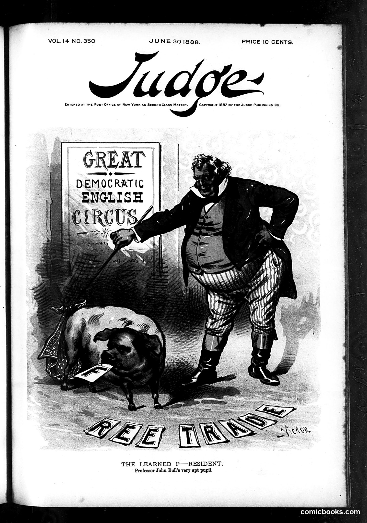 Judge — June 30, 1888 — page 1: Judge, 1888-06-30