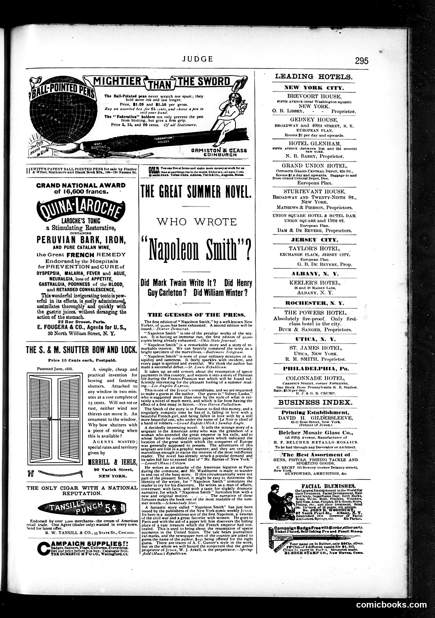Judge — August 11, 1888 — page 15