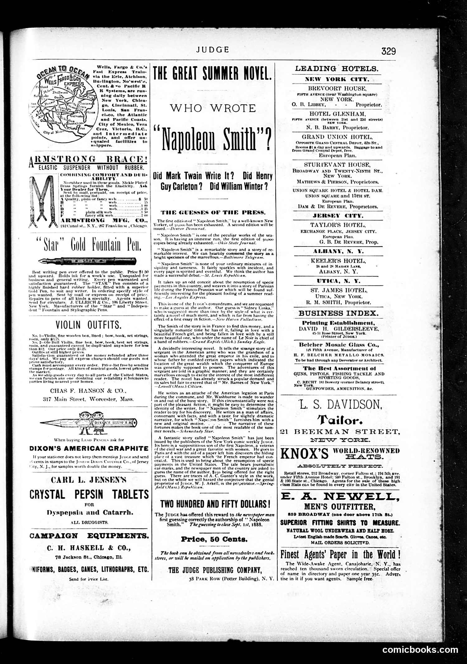 Judge — August 25, 1888 — page 15