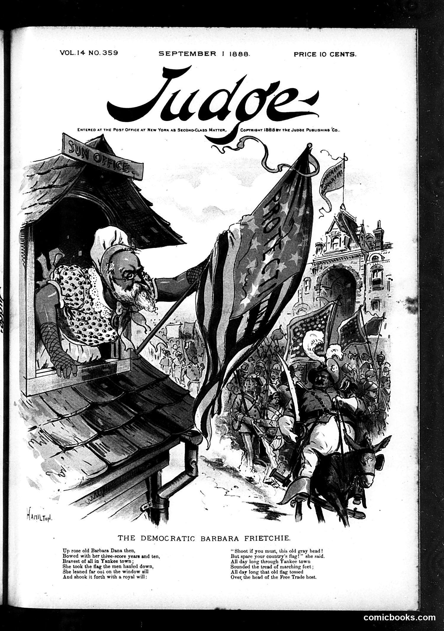 Judge — September 1, 1888 — page 1: Judge, 1888-09-01