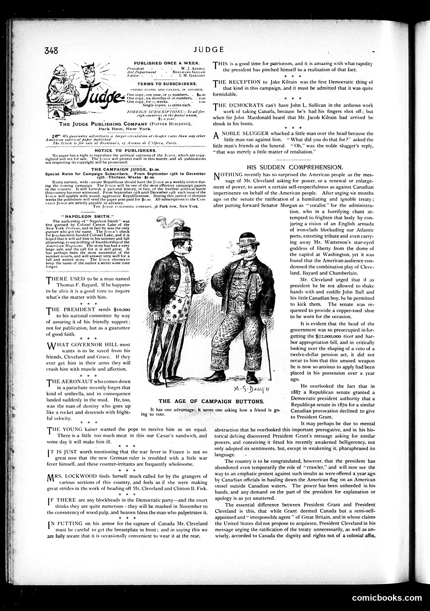 Judge — September 8, 1888 — page 2: Judge, 1888-09-08