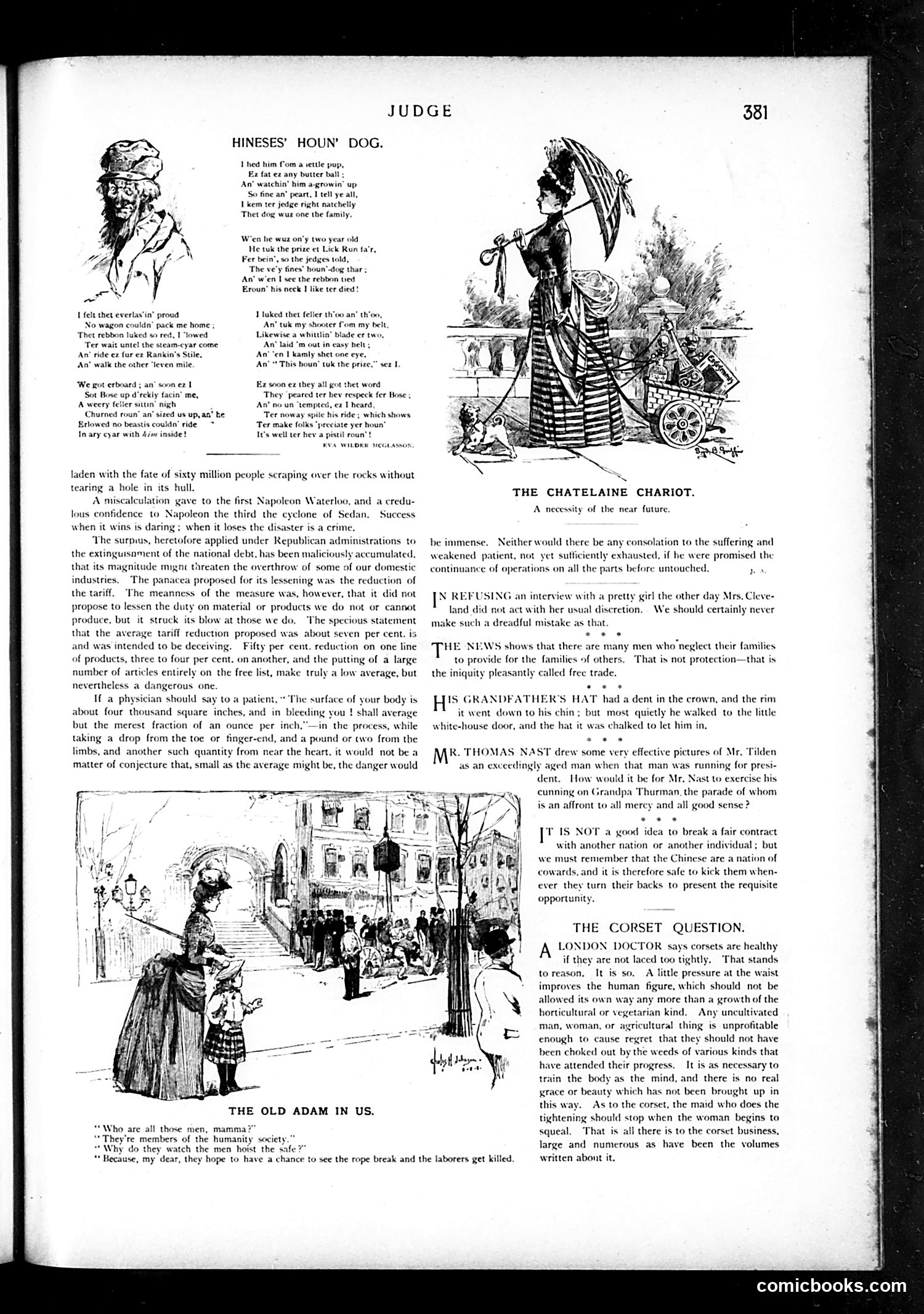 Judge — September 22, 1888 — page 3: Judge, 1888-09-22