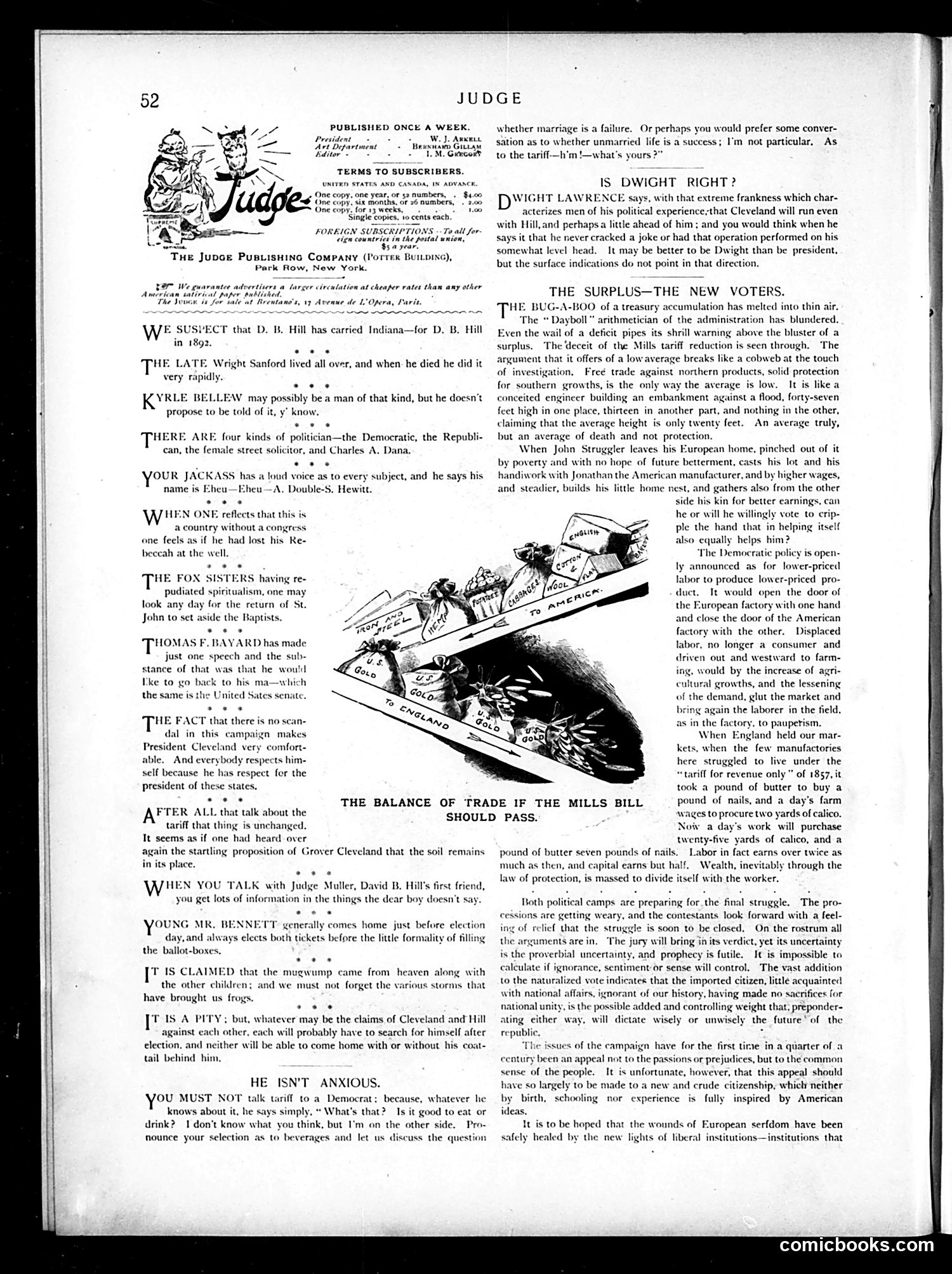 Judge — November 3, 1888 — page 2: Judge, 1888-11-03