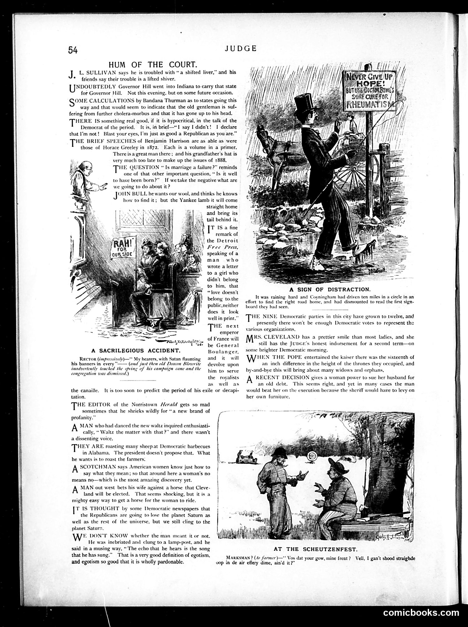 Judge — November 3, 1888 — page 4: Judge, 1888-11-03