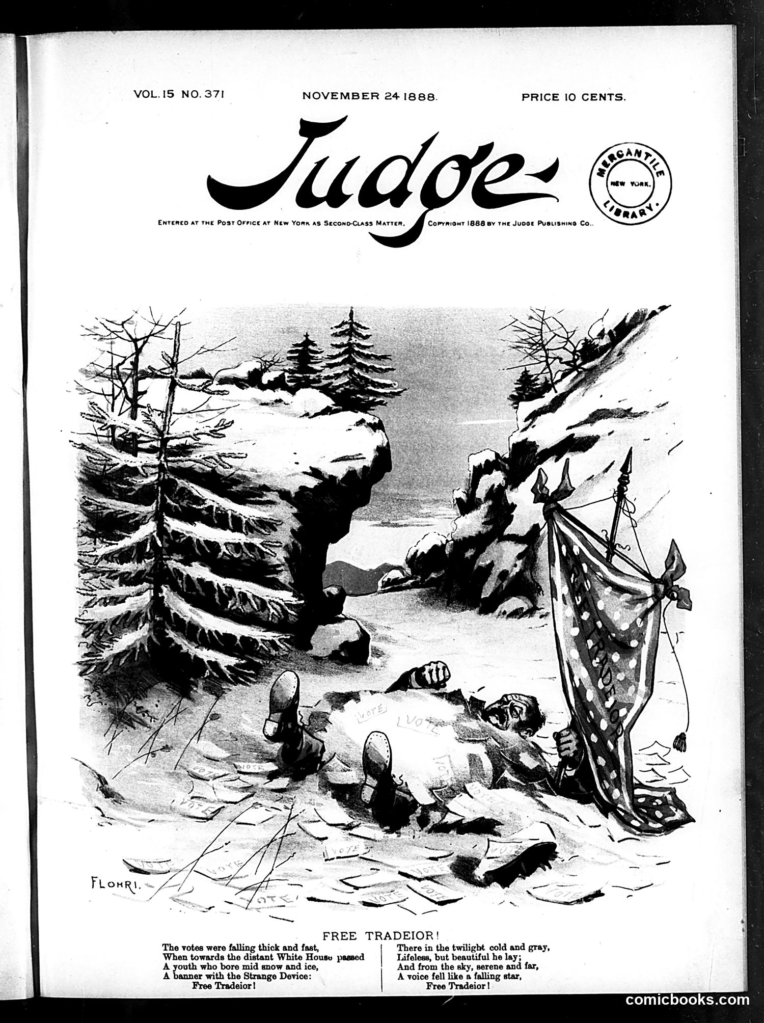 Judge — November 24, 1888 — page 1: Judge, 1888-11-24