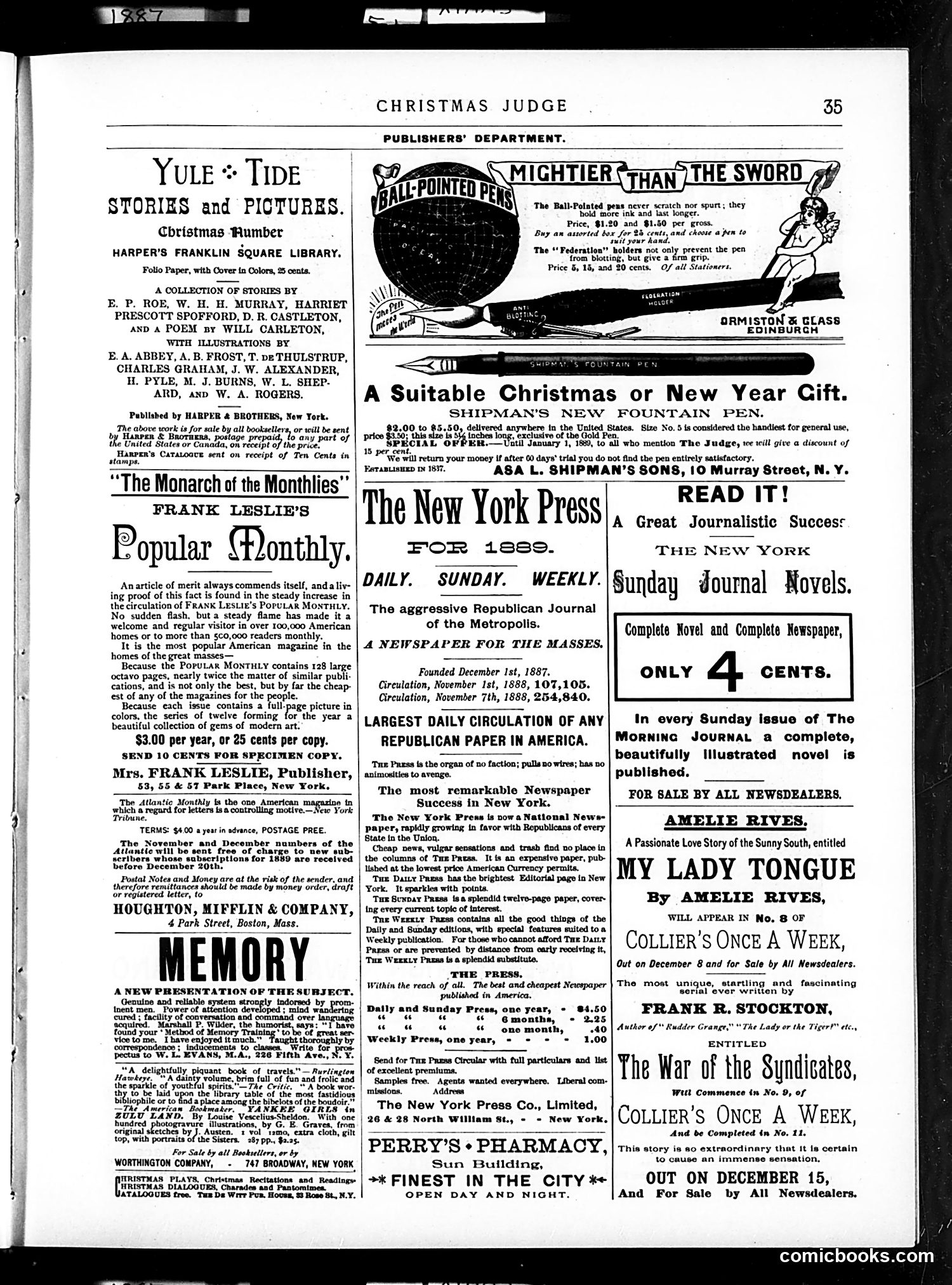 Judge — December 1888 — page 37
