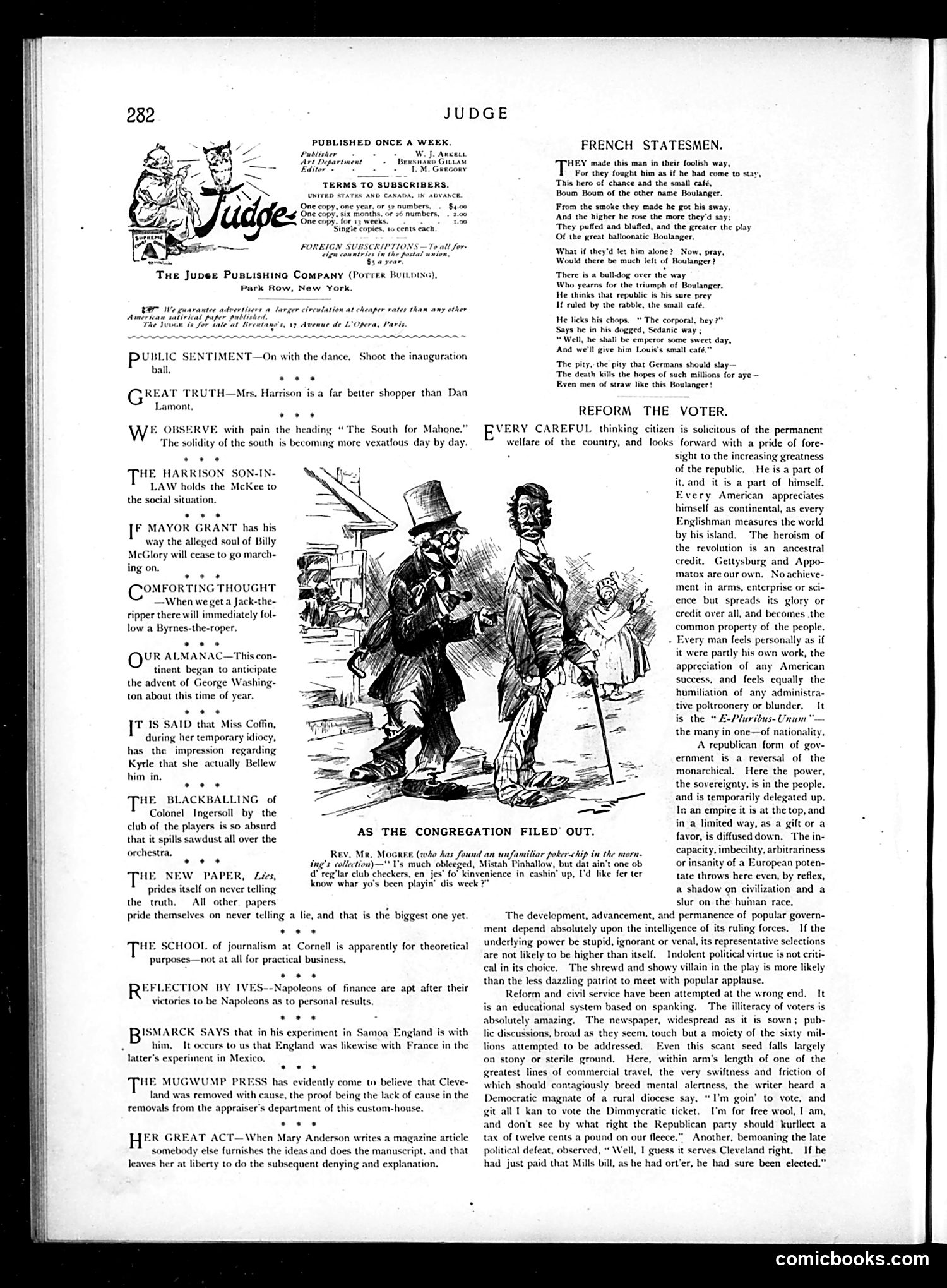 Judge — February 9, 1889 — page 2: Judge, 1889-02-09