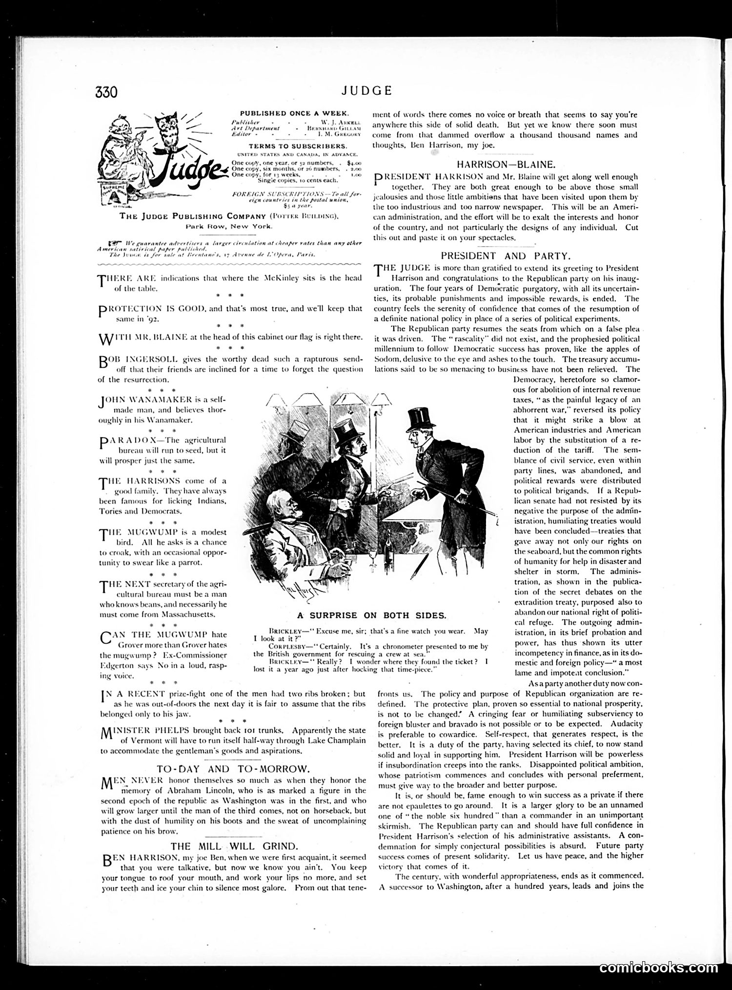 Judge — March 2, 1889 — page 2: Judge, 1889-03-02