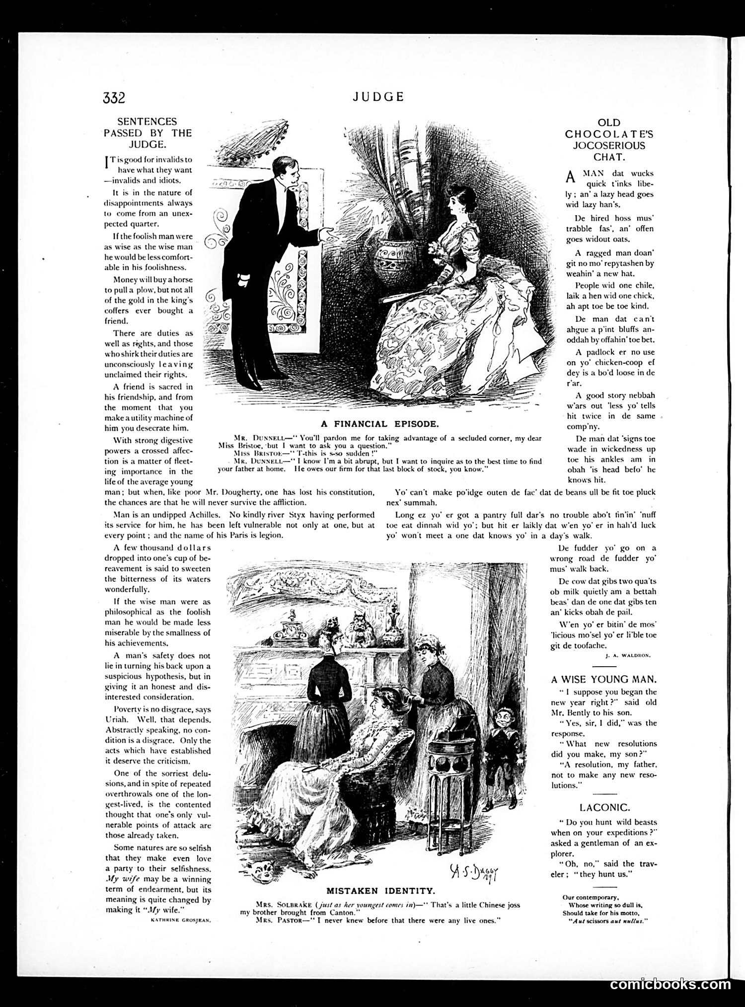 Judge — March 2, 1889 — page 4: Judge, 1889-03-02