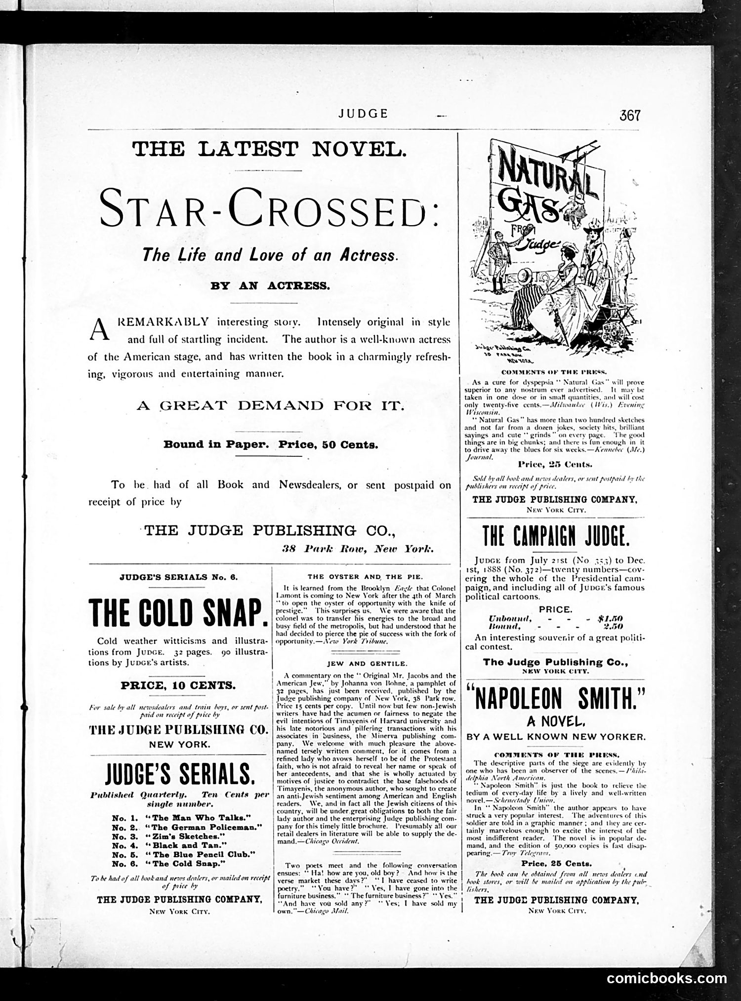 Judge — March 9, 1889 — page 19