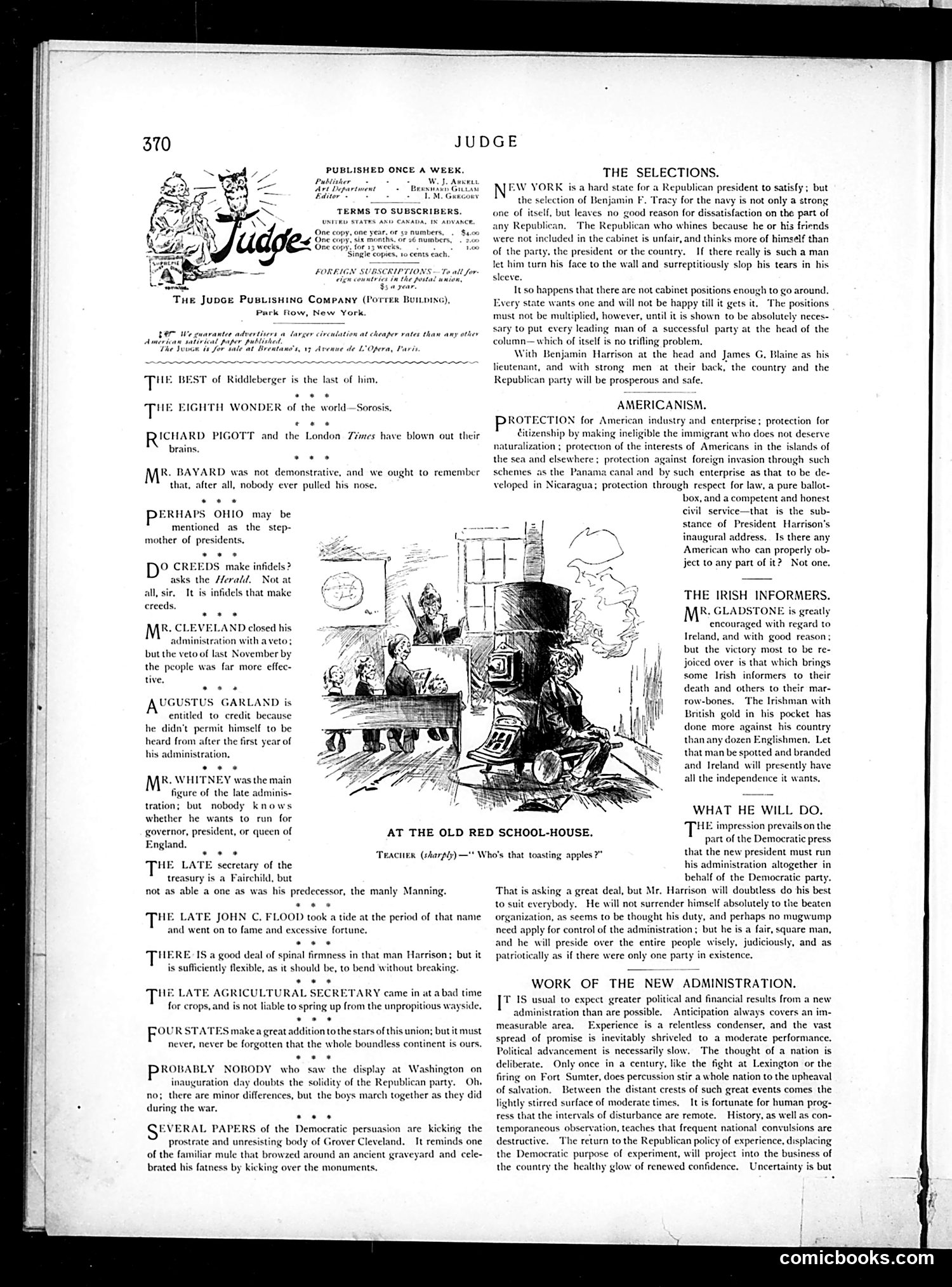 Judge — March 16, 1889 — page 2: Judge, 1889-03-16