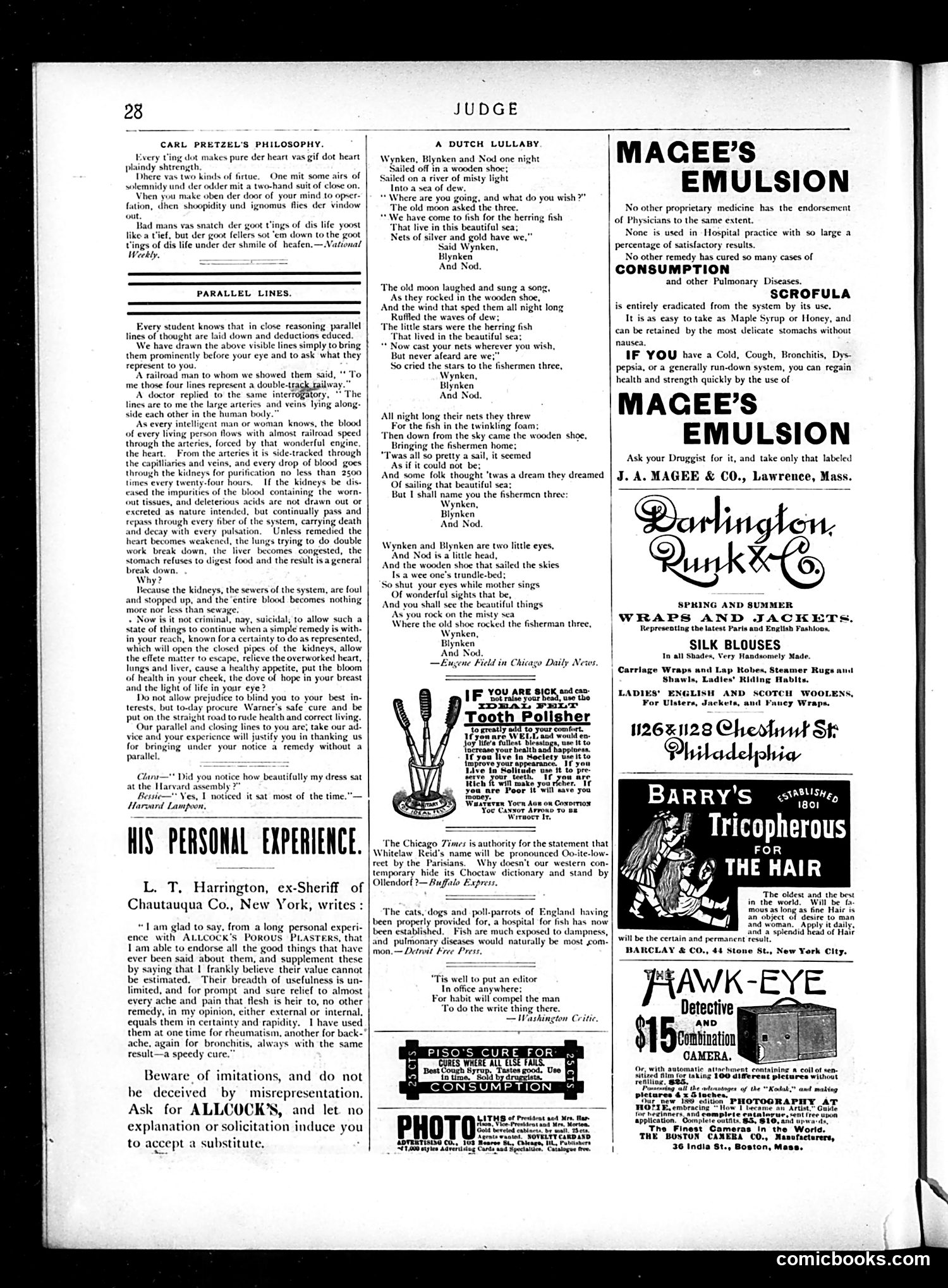 Judge — April 20, 1889 — page 12