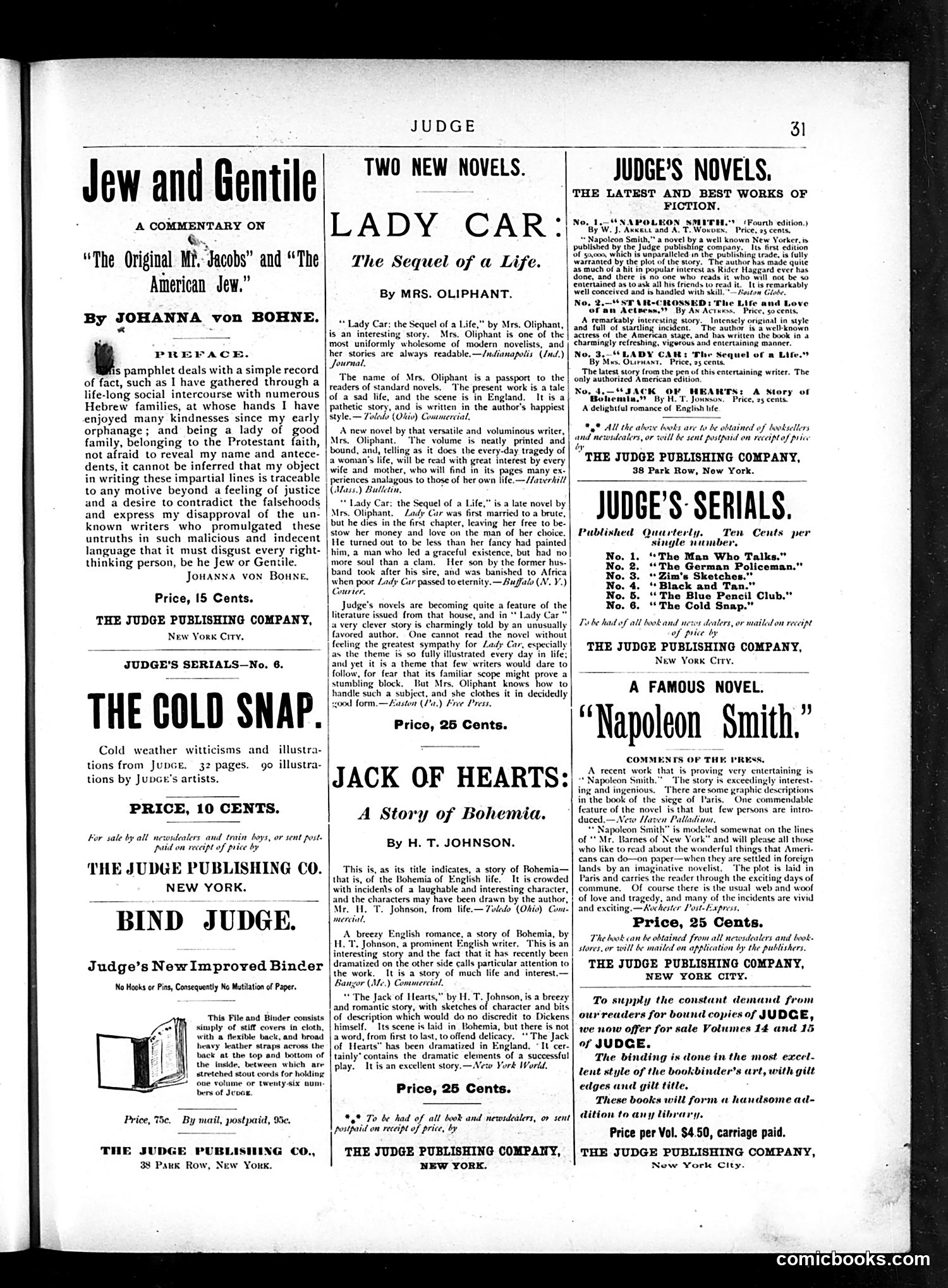 Judge — April 20, 1889 — page 15