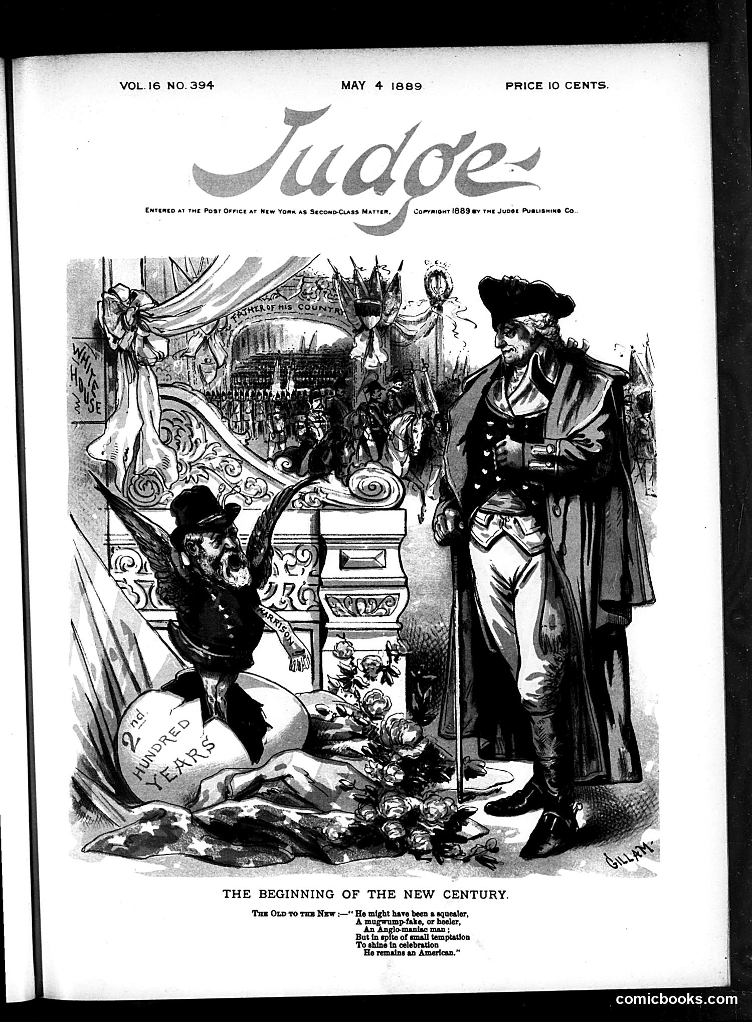 Judge — May 4, 1889 — page 1: Judge, 1889-05-04